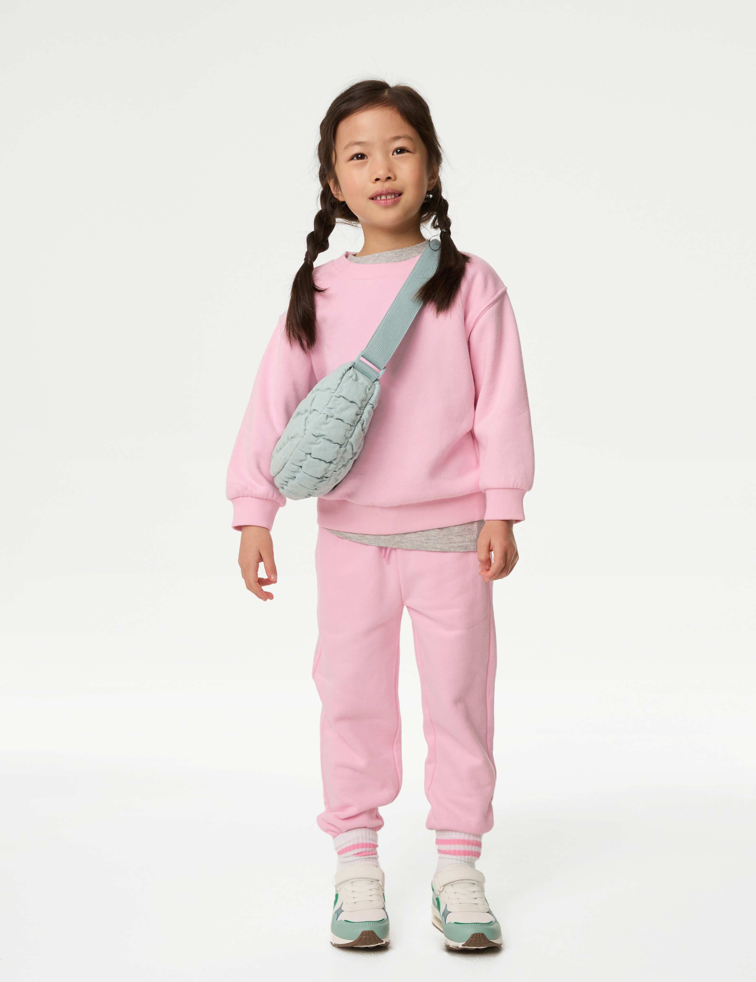 Cotton Rich Plain Sweatshirt (2-8 Yrs)