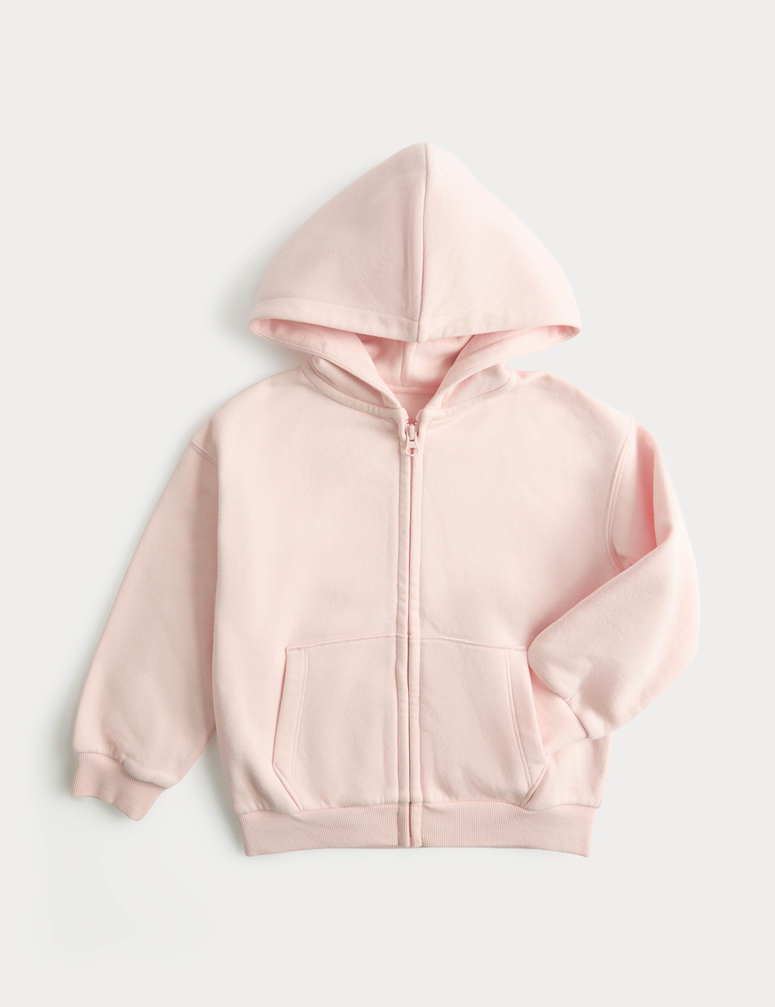 Cotton Rich Zip Hoodie (2-8 Yrs)