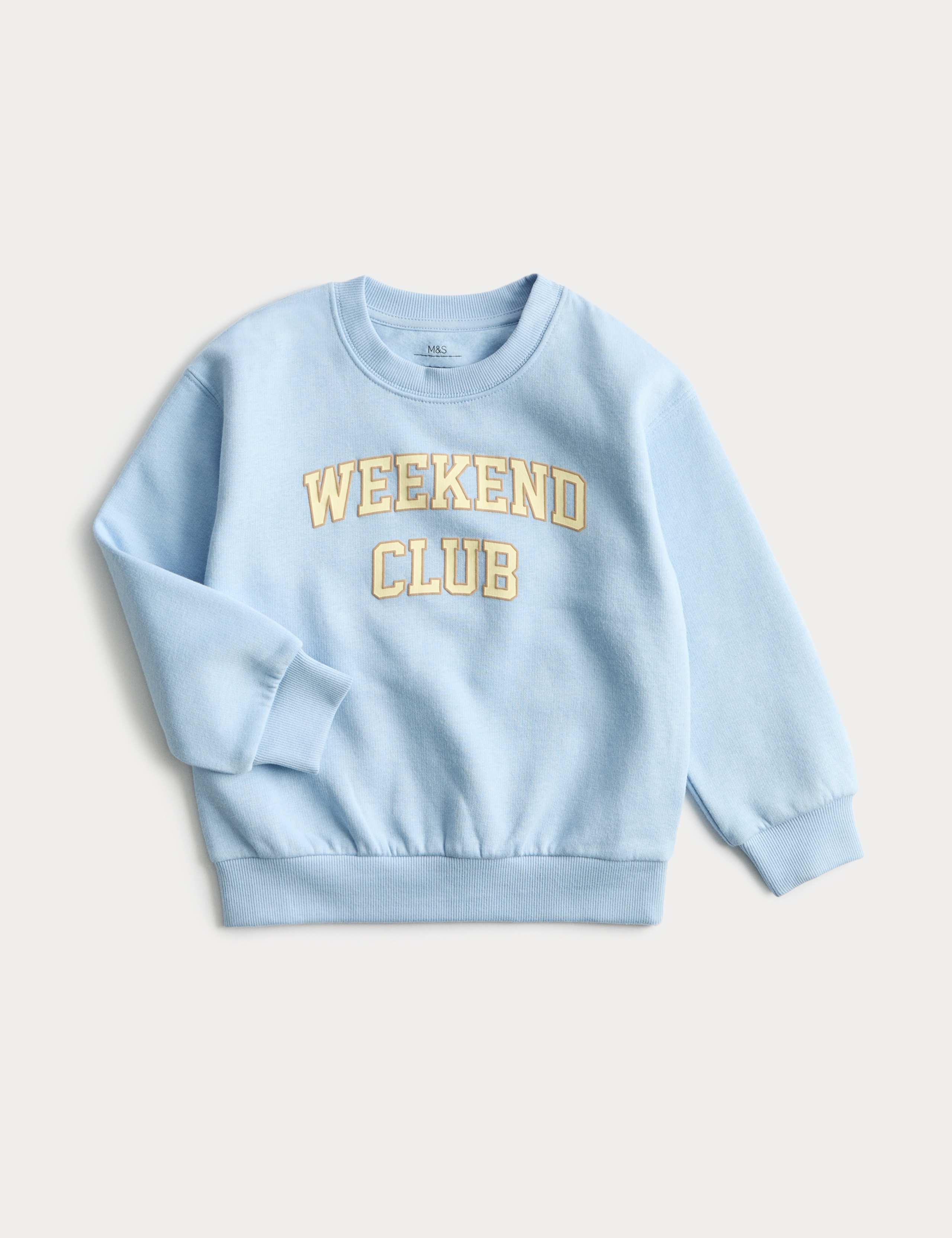 Cotton Rich Weekend Club Sweatshirt (2-8 Years)