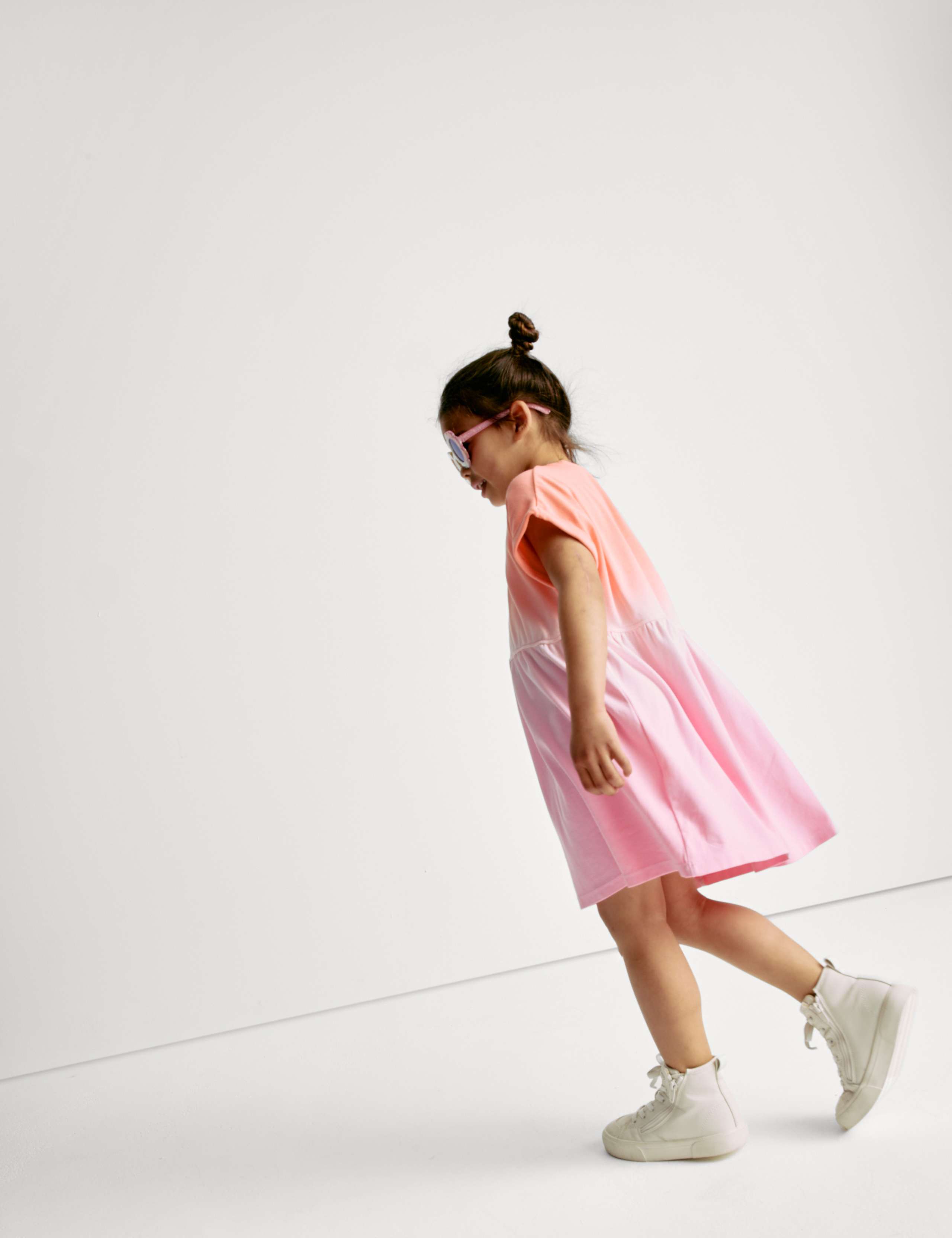Cotton Rich Ombré T-Shirt Dress (1-8 Yrs)