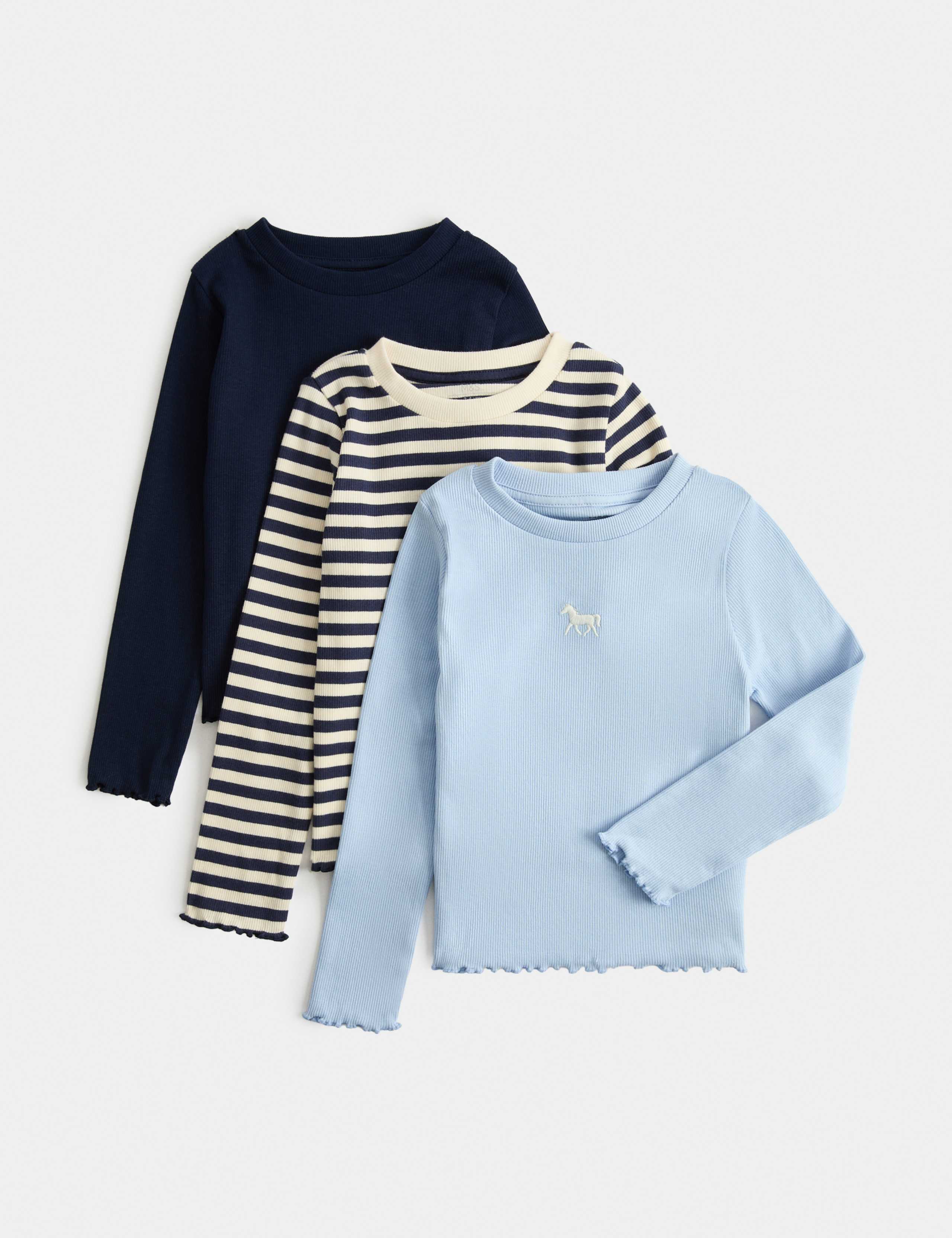 3 Pack Horse Tops (2-10 Yrs)