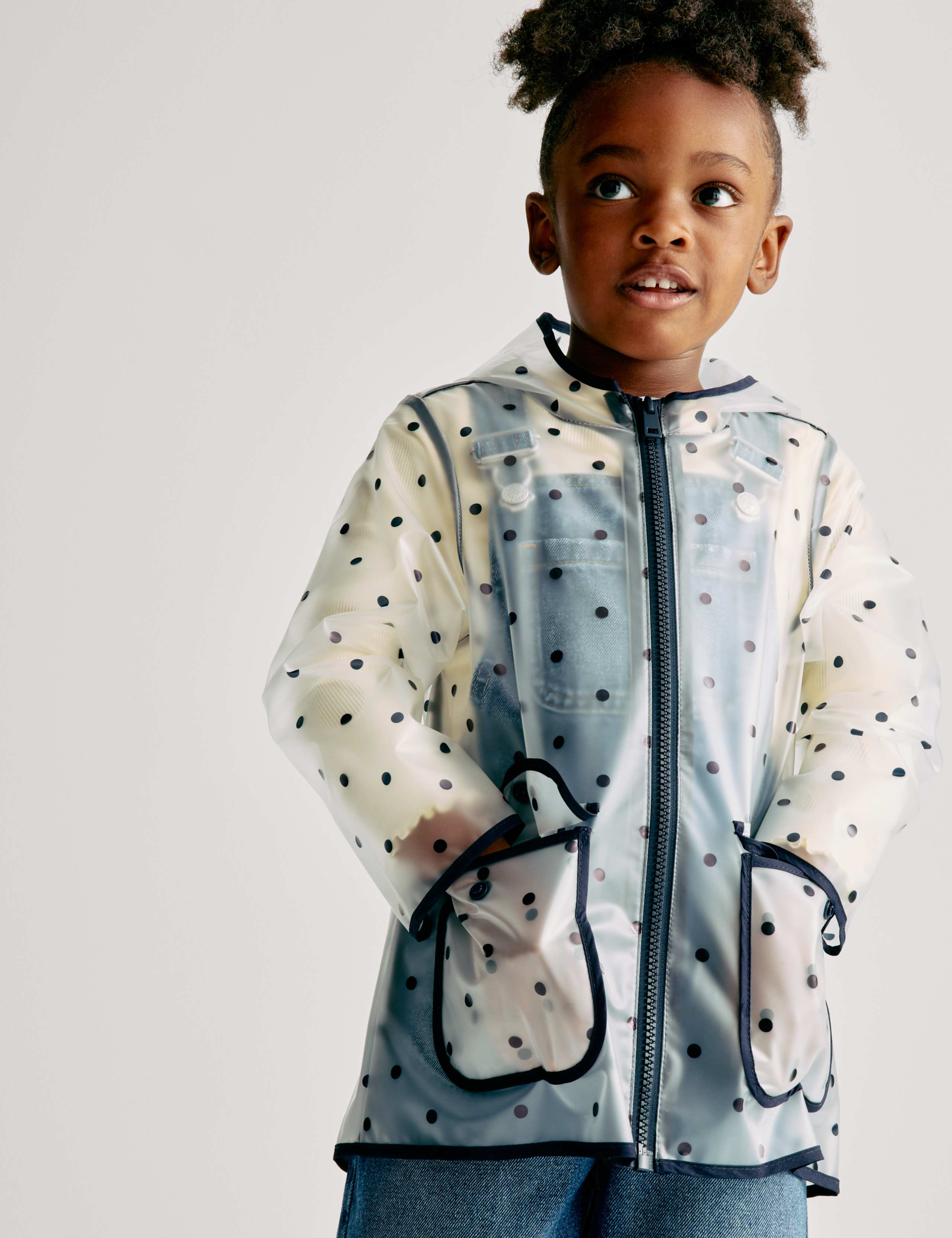 Polka Dot Rain Mac (2-8 Yrs)