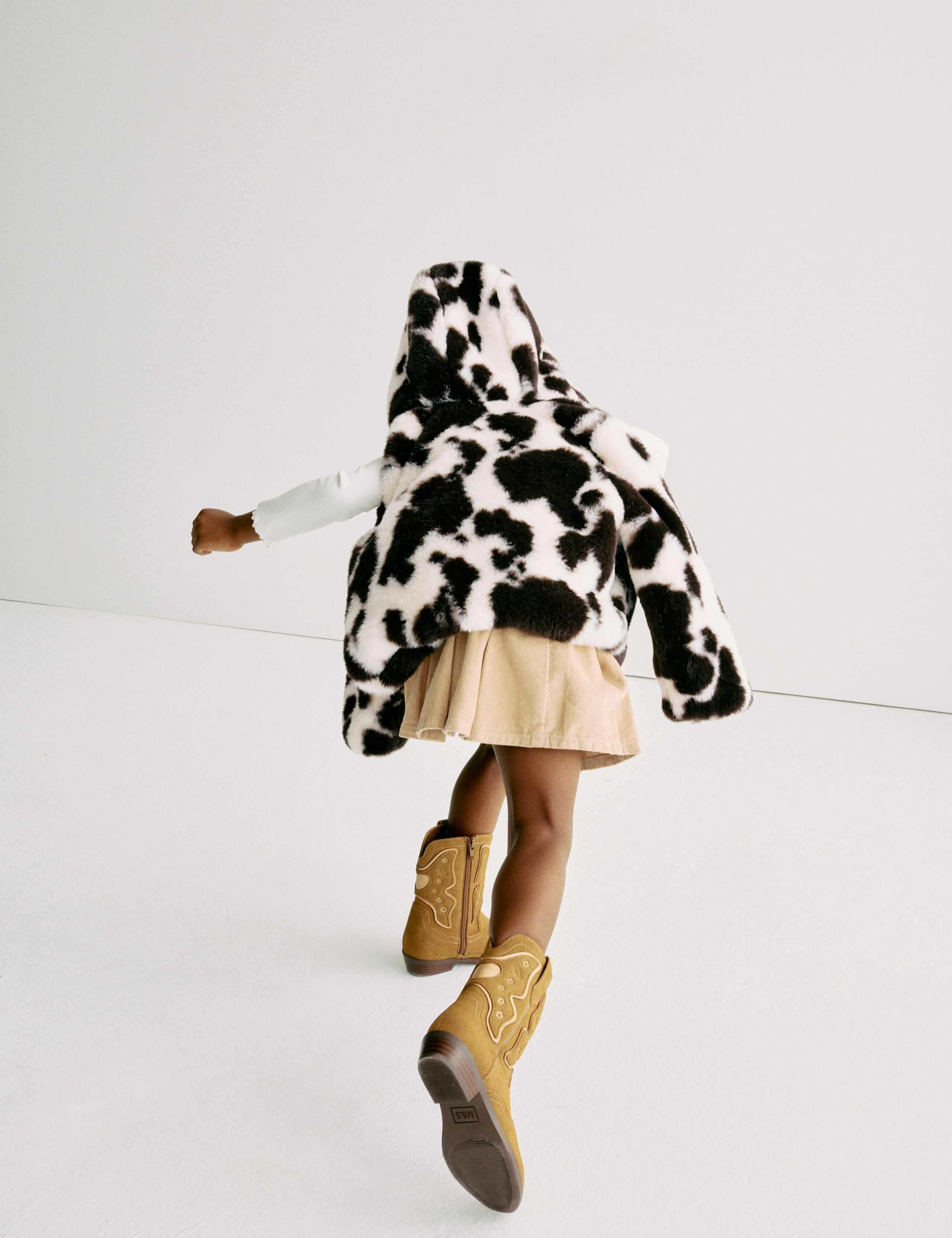 Animal Print Hooded Jacket (2-8 Yrs)