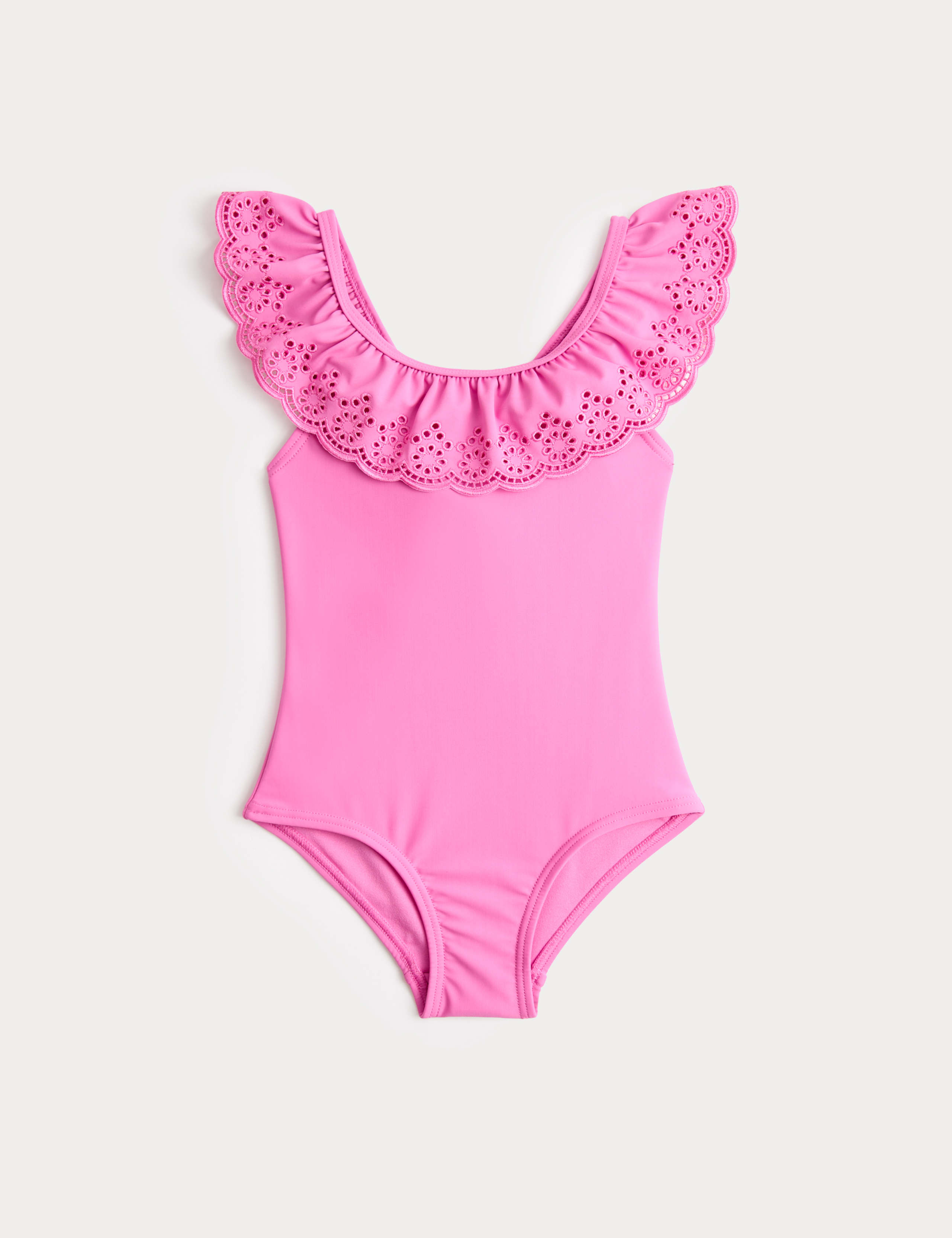 Broderie Frill Swimsuit (2-8 Yrs)