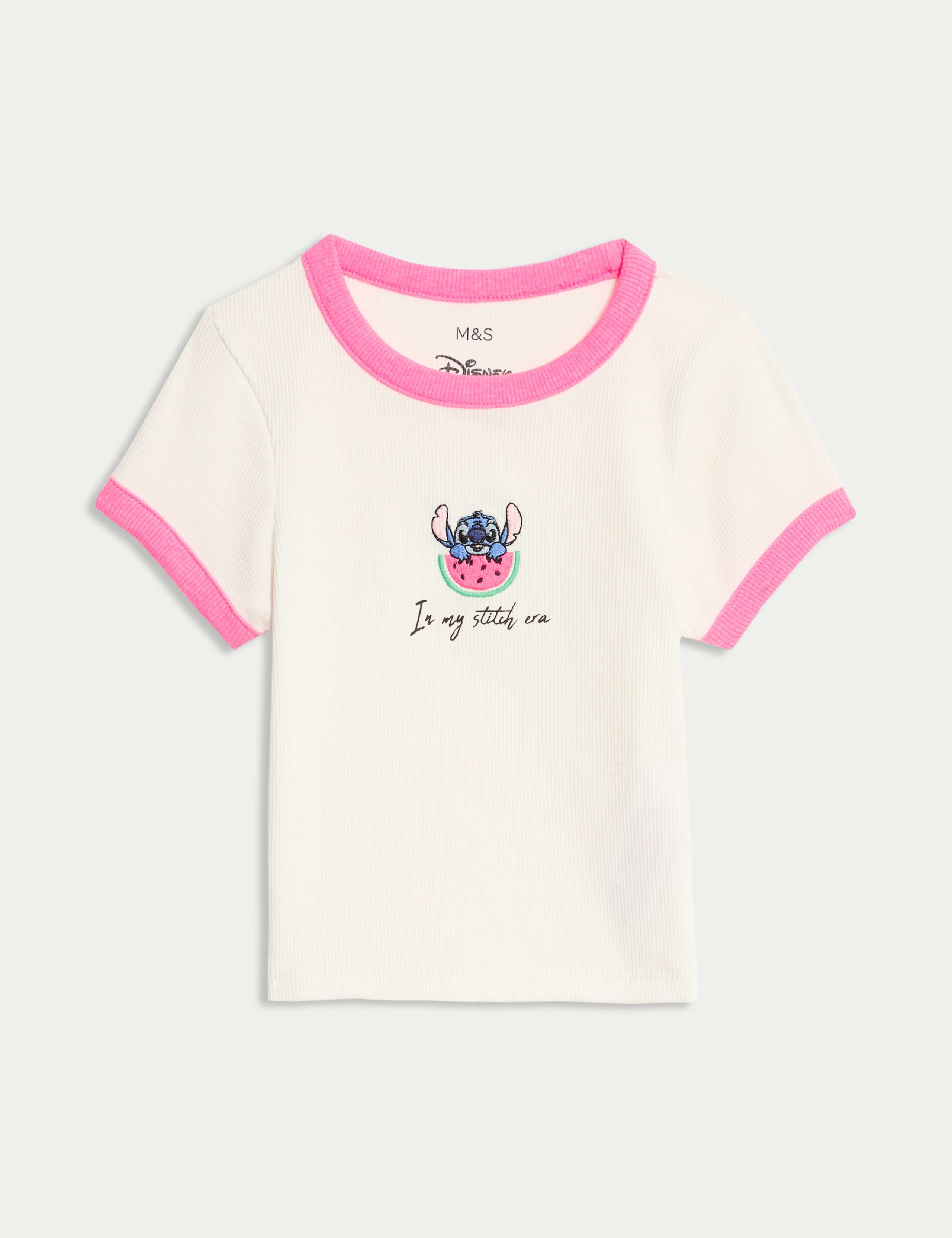 Cotton Rich Lilo & Stitch™ T-Shirt (2-8 Yrs)