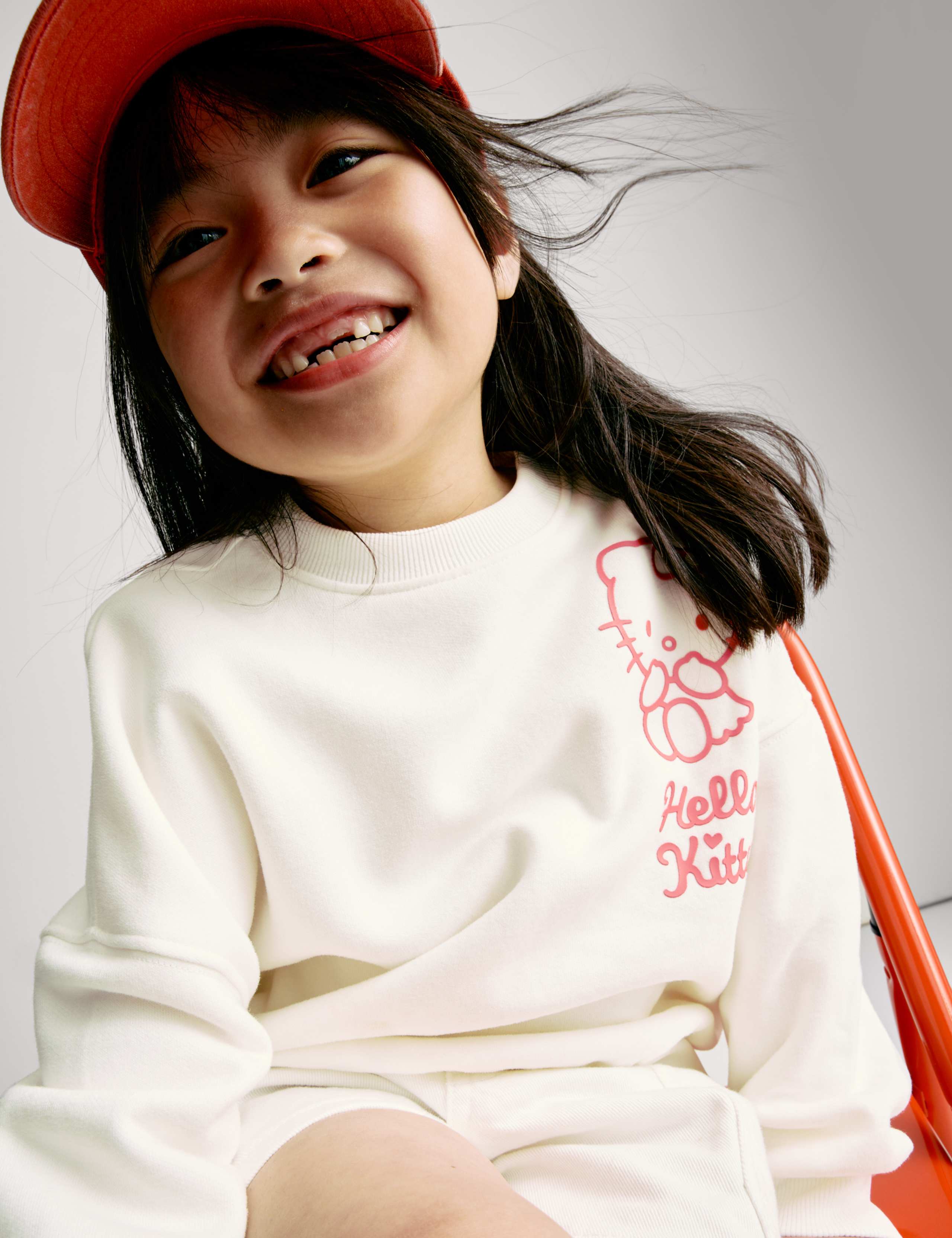 Cotton Rich Hello Kitty™ Sweatshirt (2-8 Yrs)