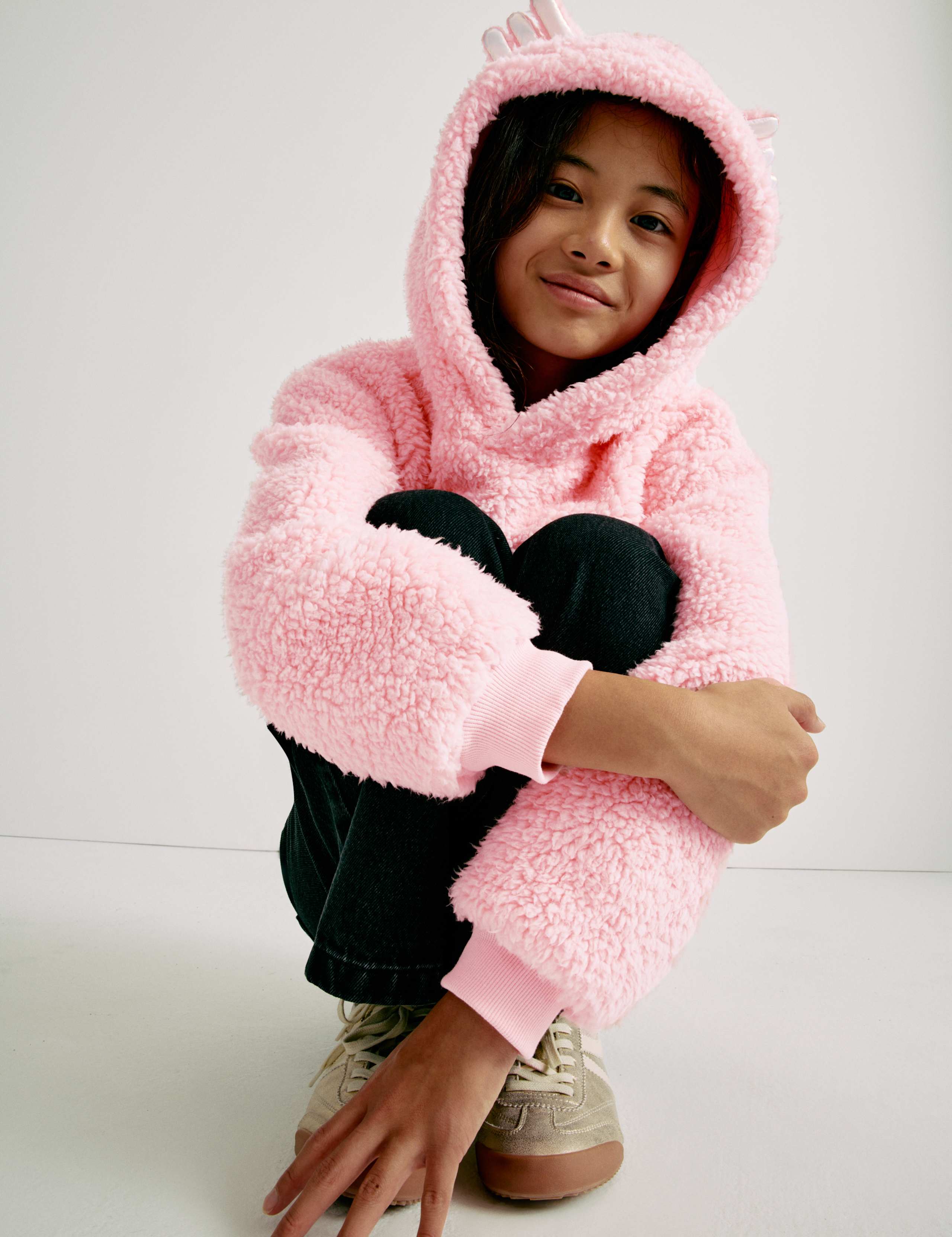 Squishmallows™ Cat Borg Hoodie (5-12 Yrs)