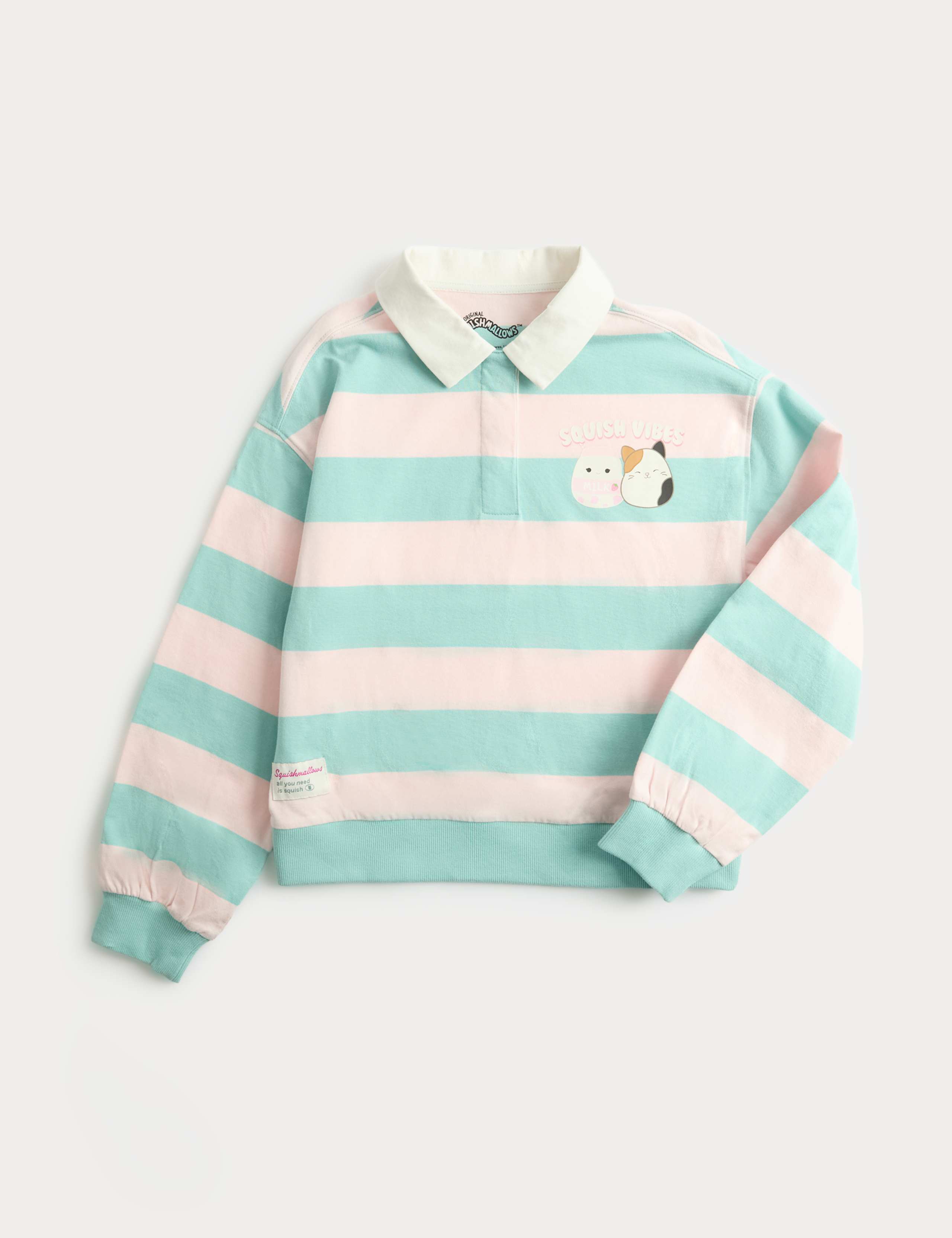 Pure Cotton Squishmallows™ Rugby Top (2-10 Years)
