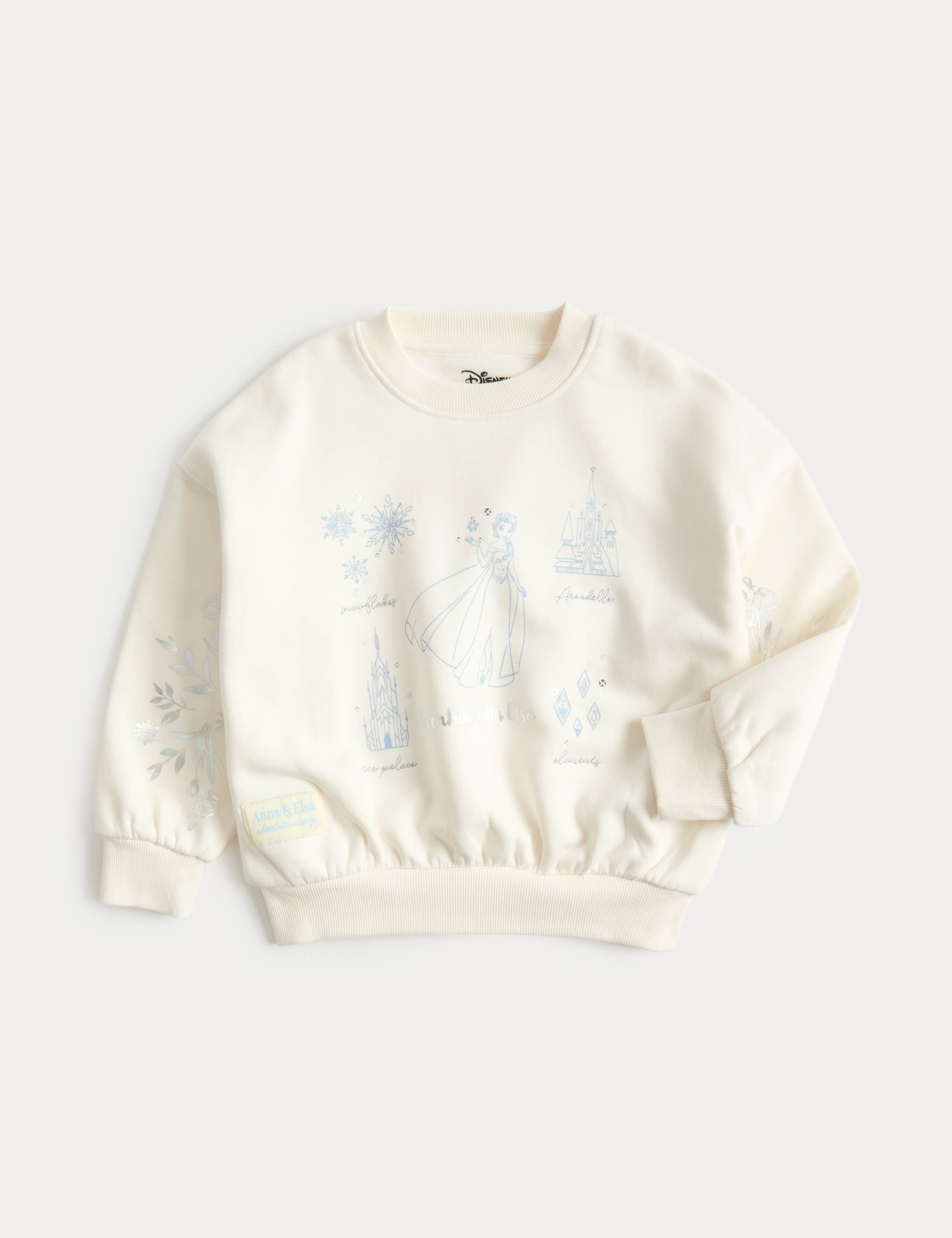 Cotton Rich Disney™ Frozen™ Sweatshirt (2-8 Yrs)