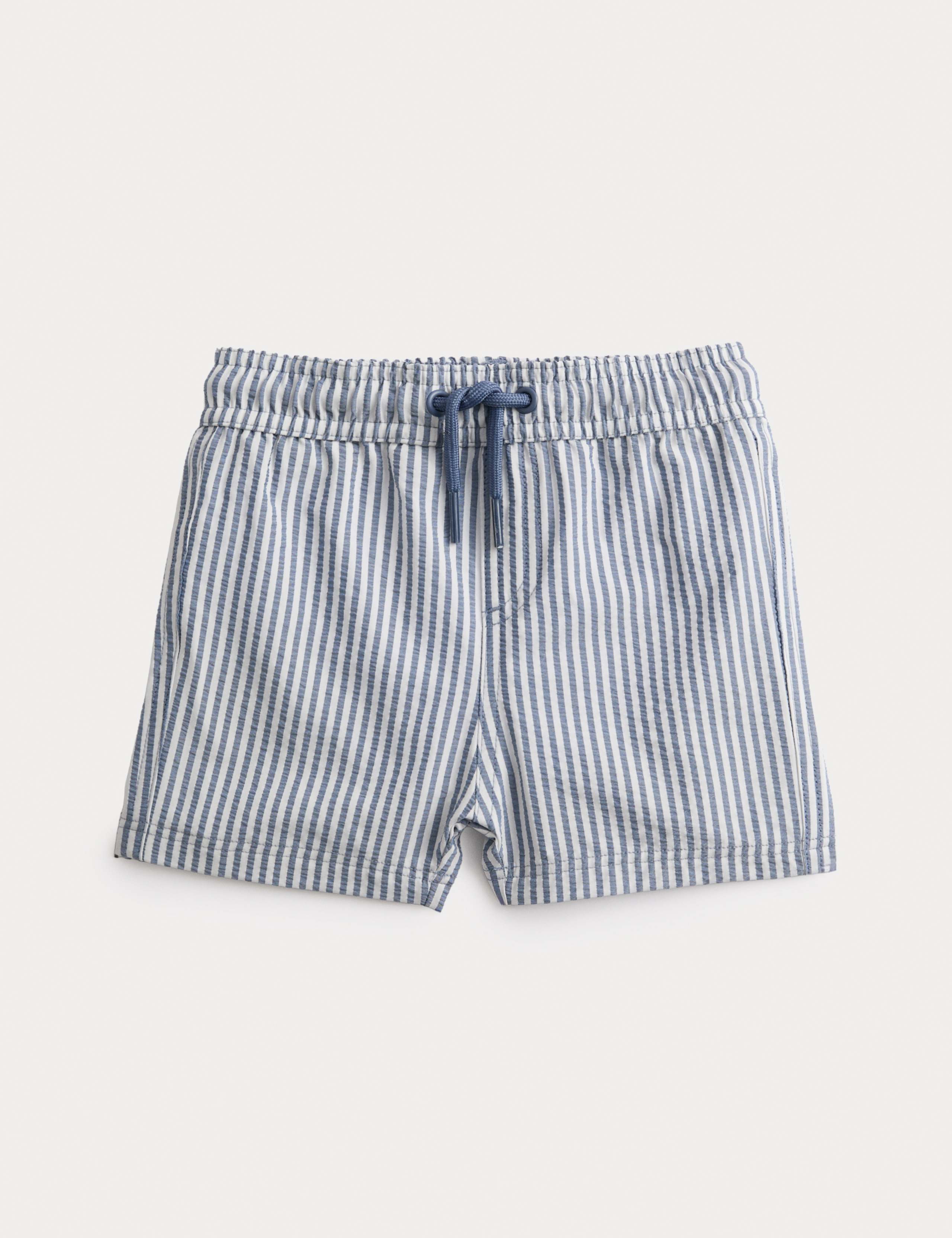 Stripe Seersucker Swim Shorts (0-3 Yrs)