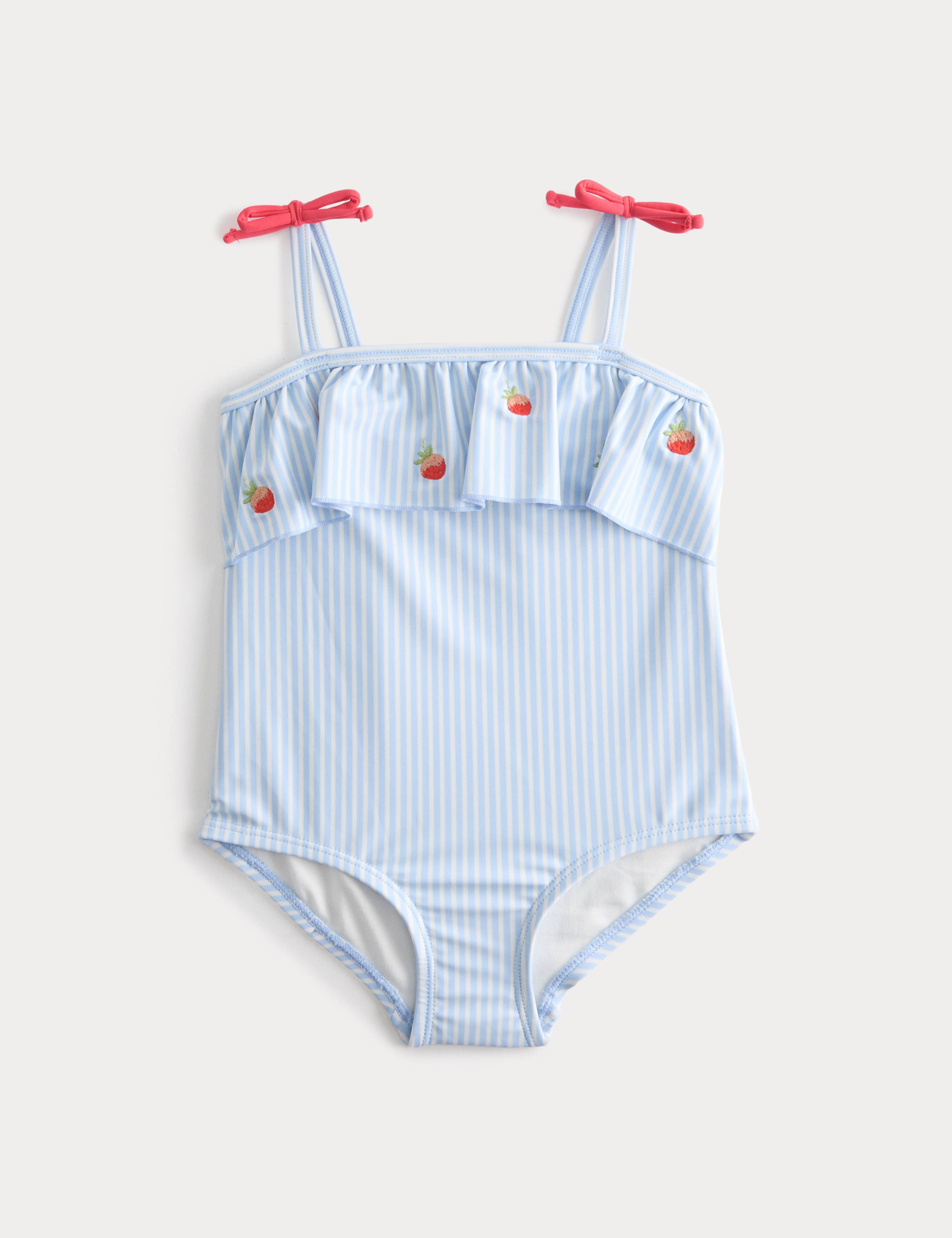 Striped Strawberry Swimsuit (0-36 Months)