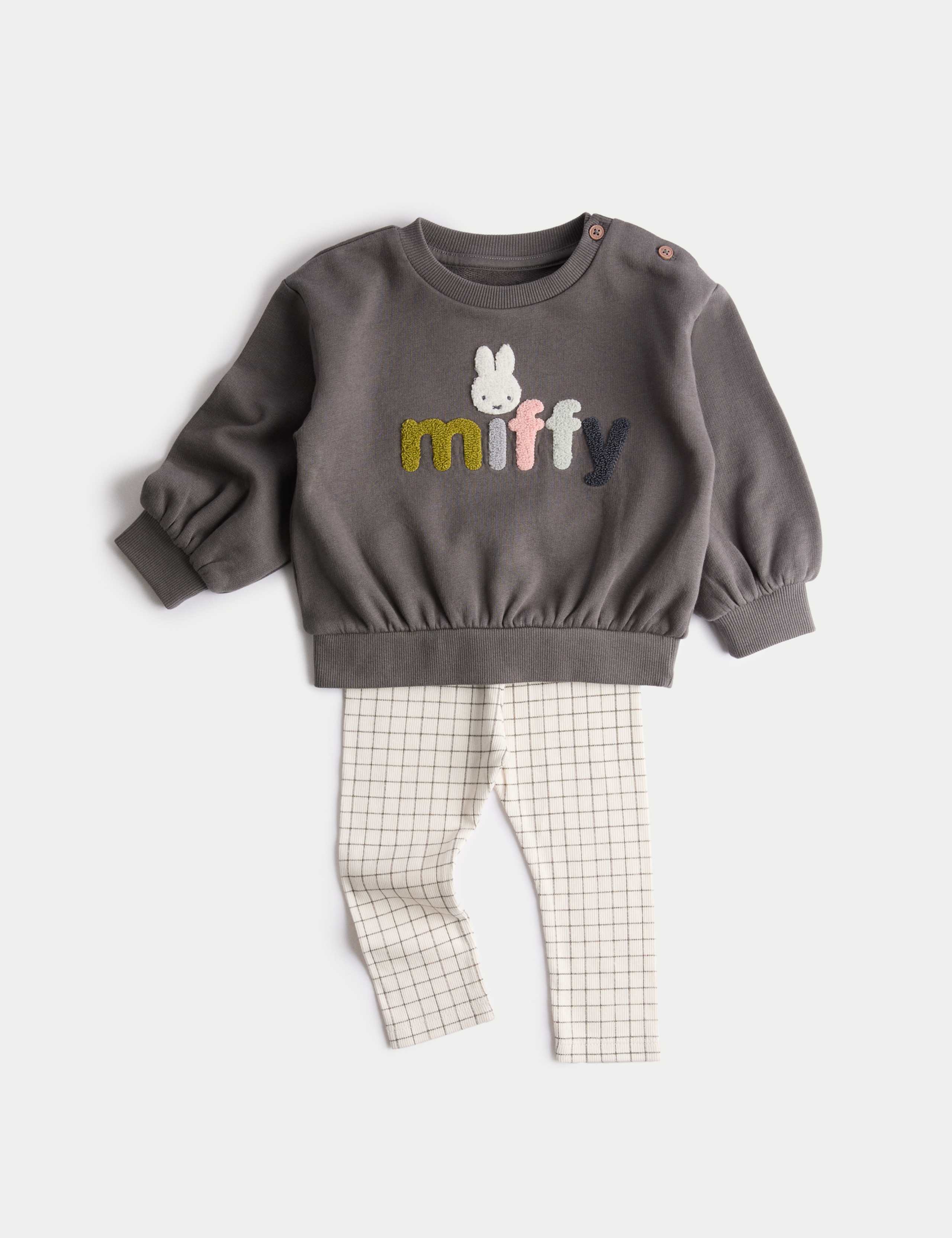 2pc Miffy™ Sweatshirt & Legging Outfit (0-3 Yrs)