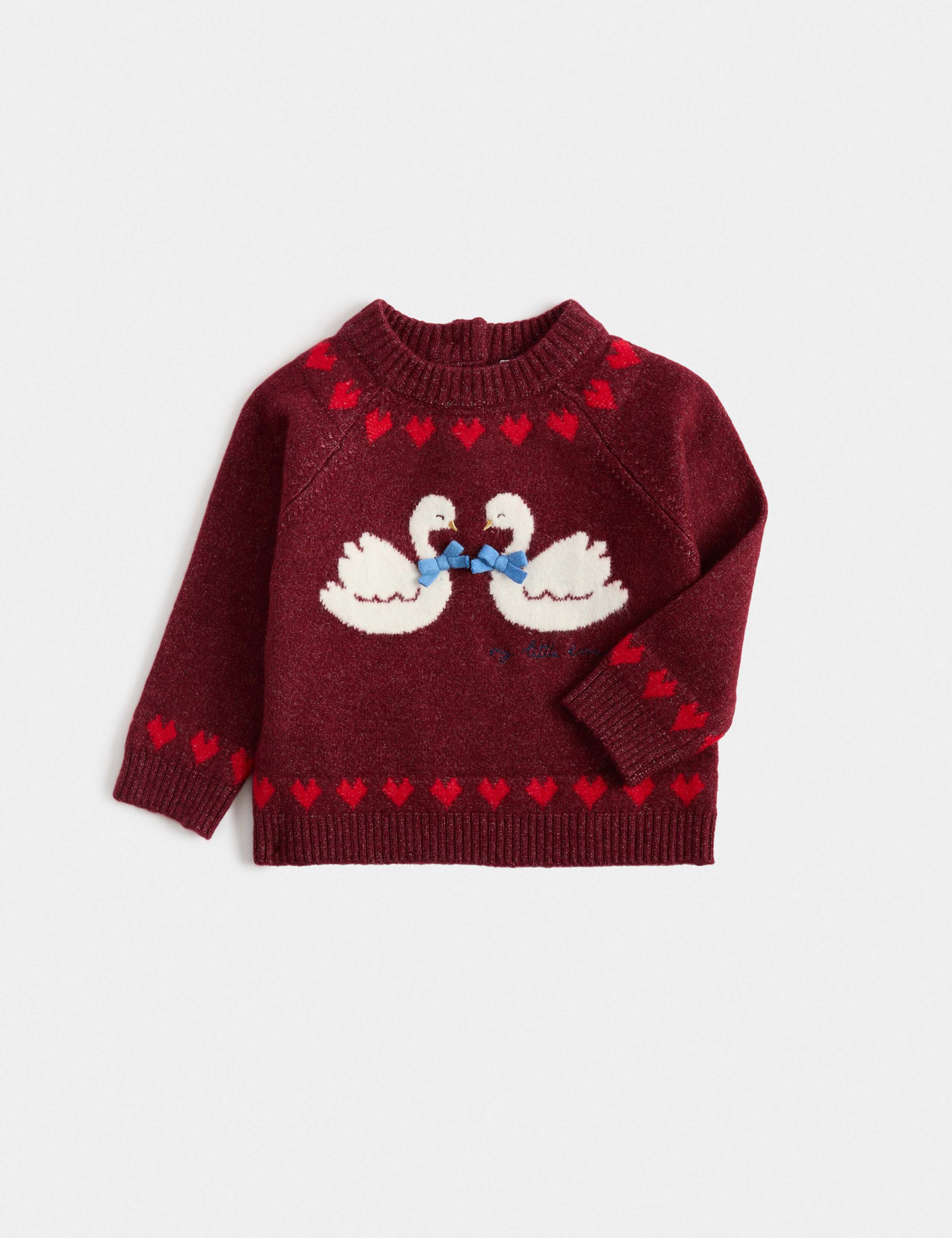 Swan Animal Print Jumper