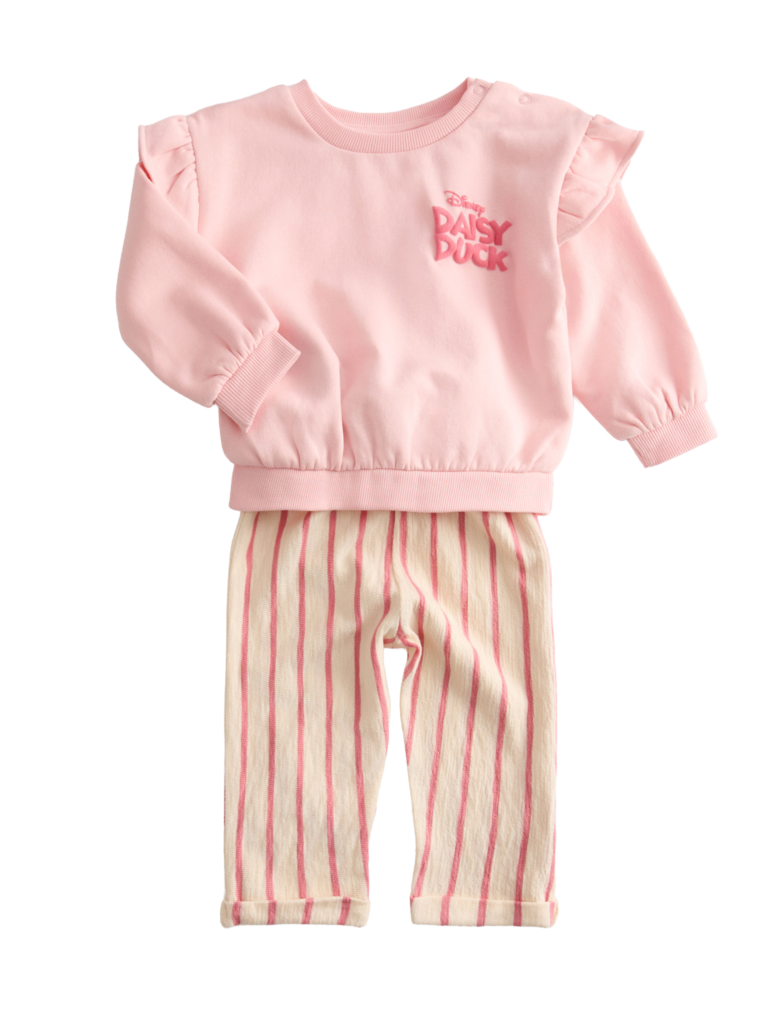 2pc Cotton Rich Daisy Duck Top & Bottom Outfit (0-3 Yrs)