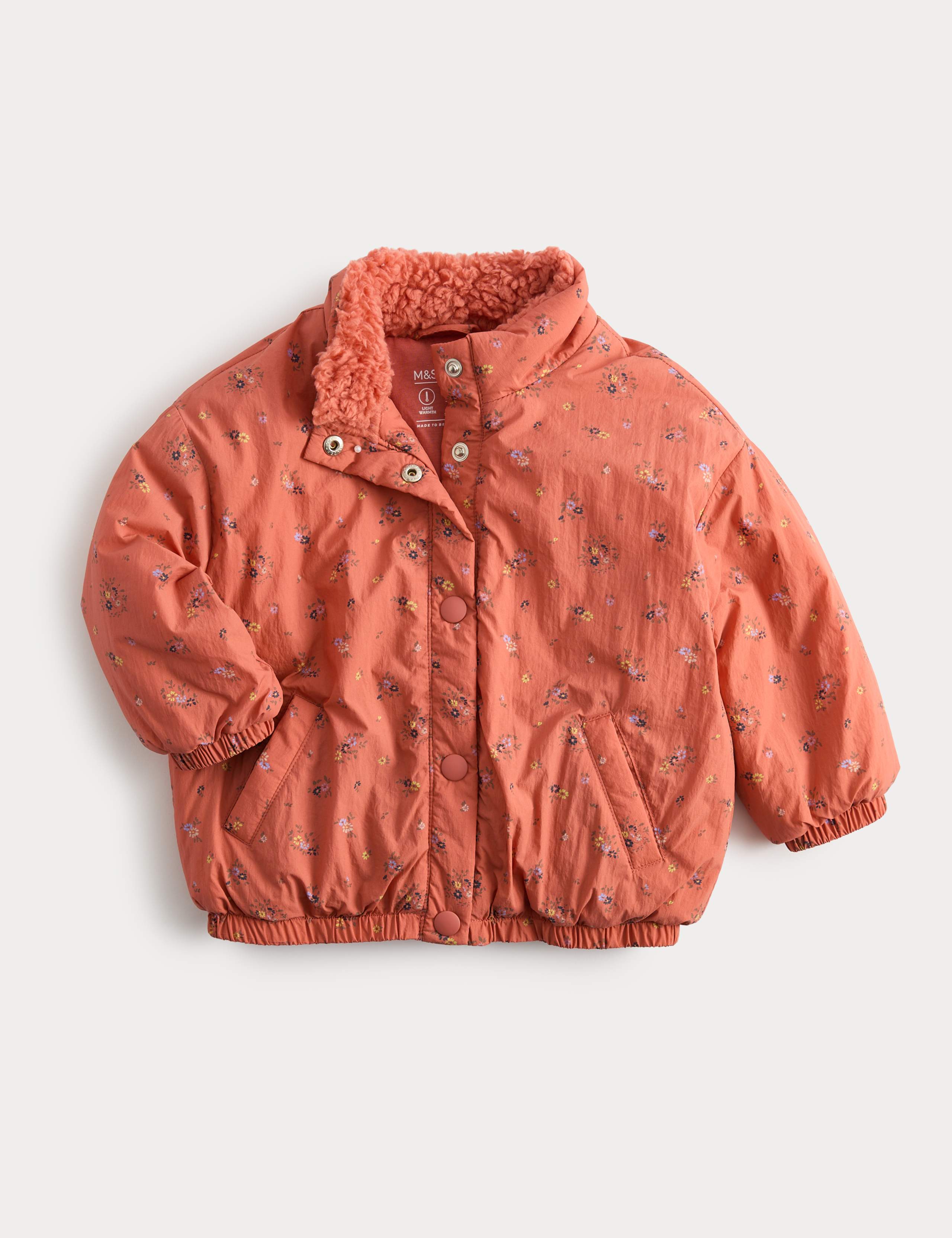 Lightweight Floral Padded Jacket (0-5 Yrs)