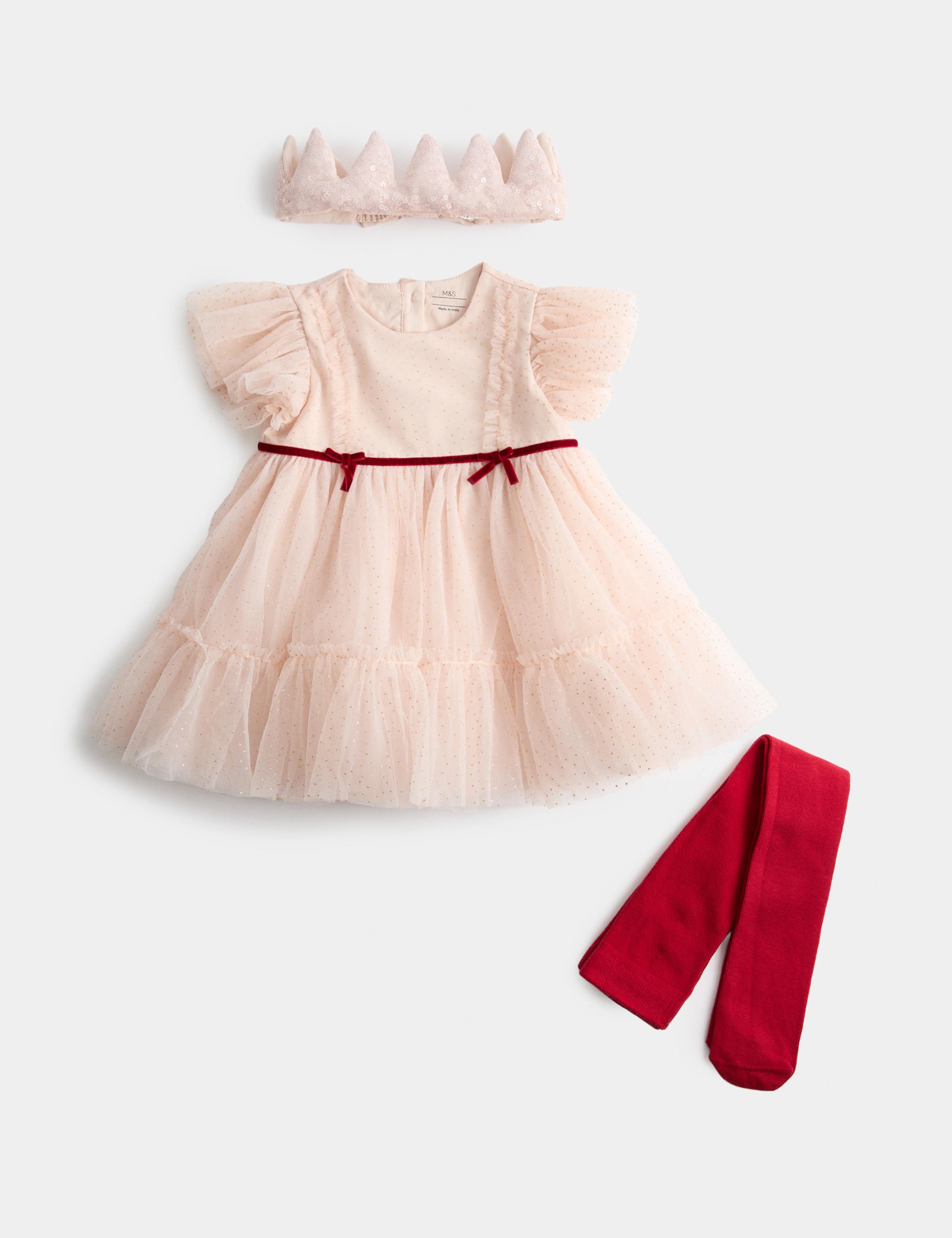 Glitter Tulle Dress (0-5 Yrs)