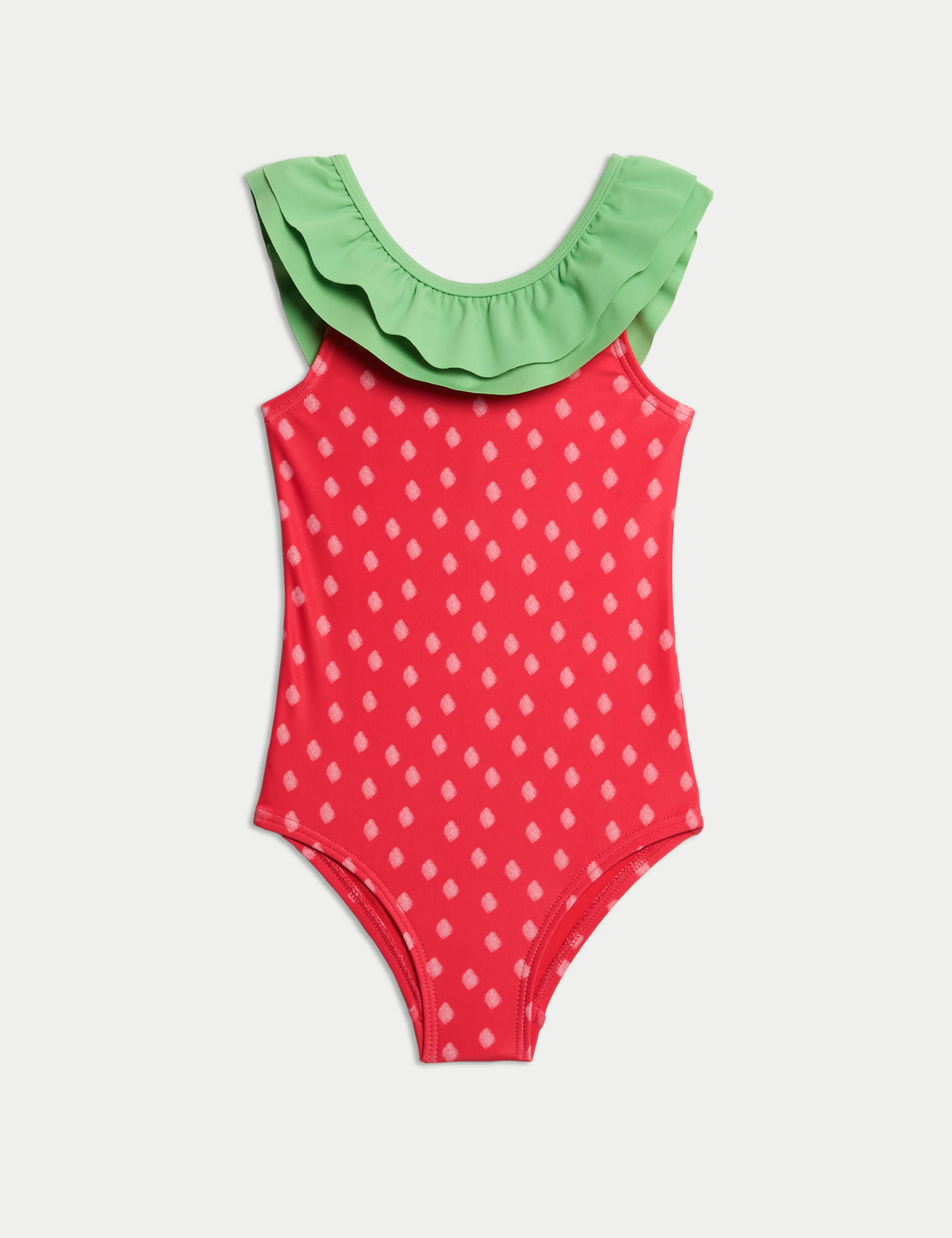 Strawberry Print Swimsuit (0-3 Yrs)
