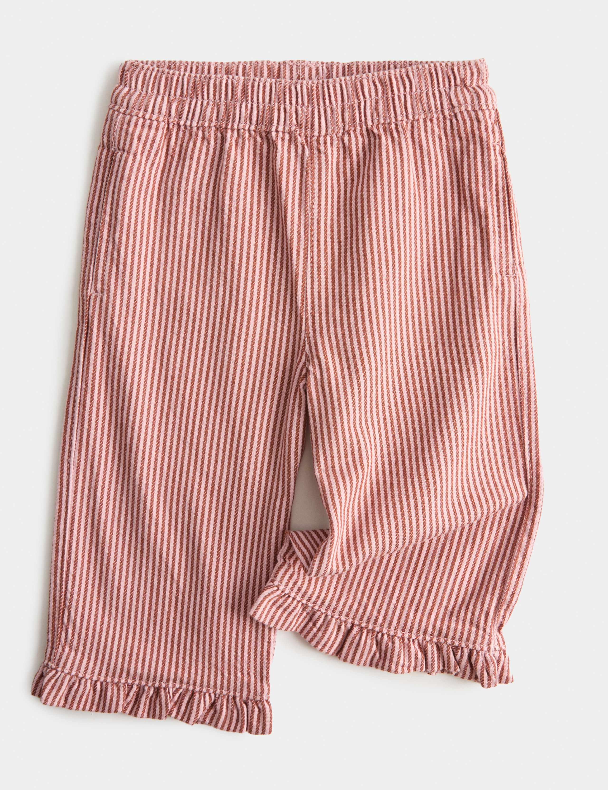 Pure Cotton Striped Jeans (0-5 Yrs)