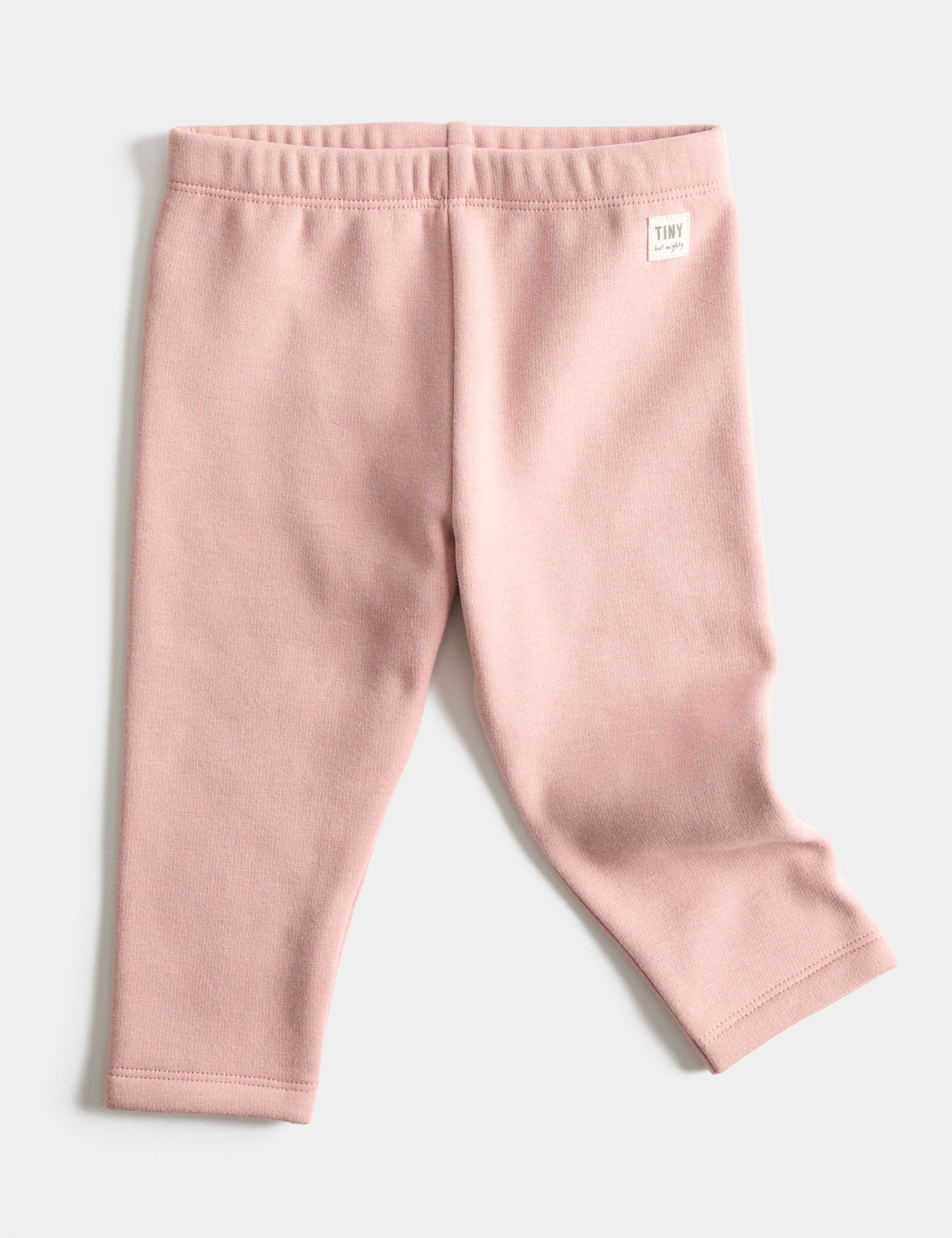 Cotton Blend Fleece Lined Leggings (0-3 Yrs)