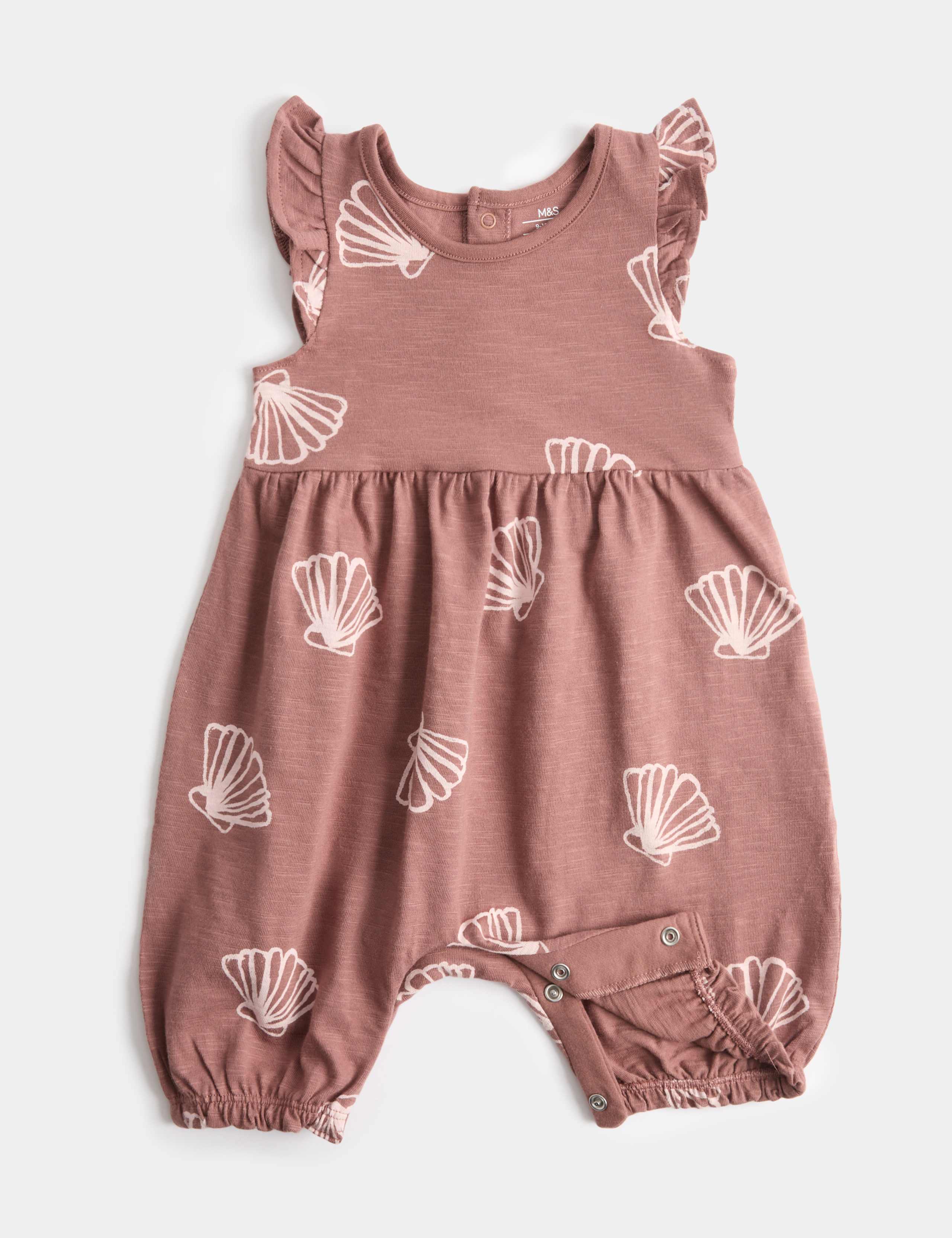 Pure Cotton Shell Romper (0-3 Yrs)