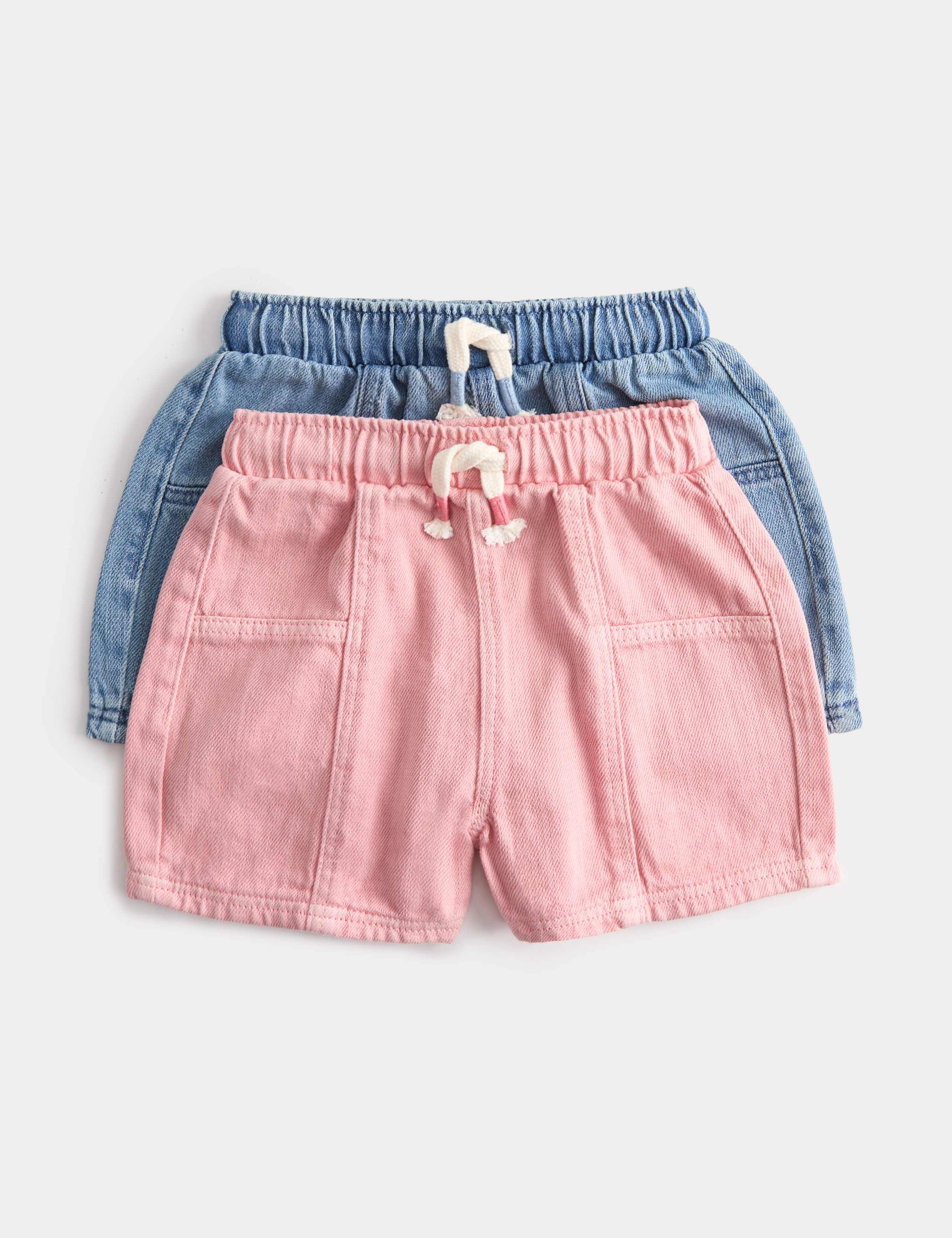 2 Pack Denim Shorts (0 Months-5 Years)
