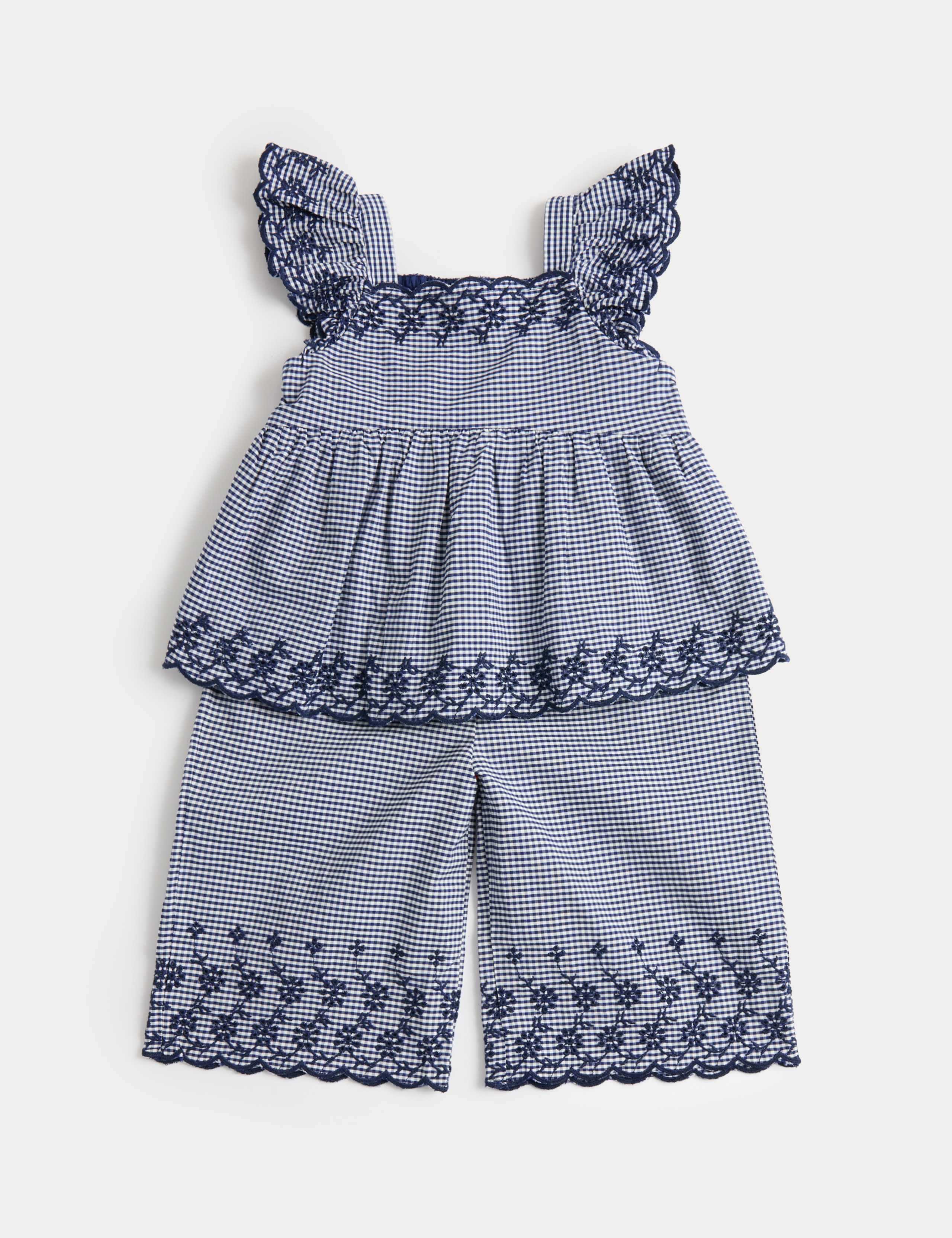 Gingham Top & Bottom Outfit (0-5 Yrs)