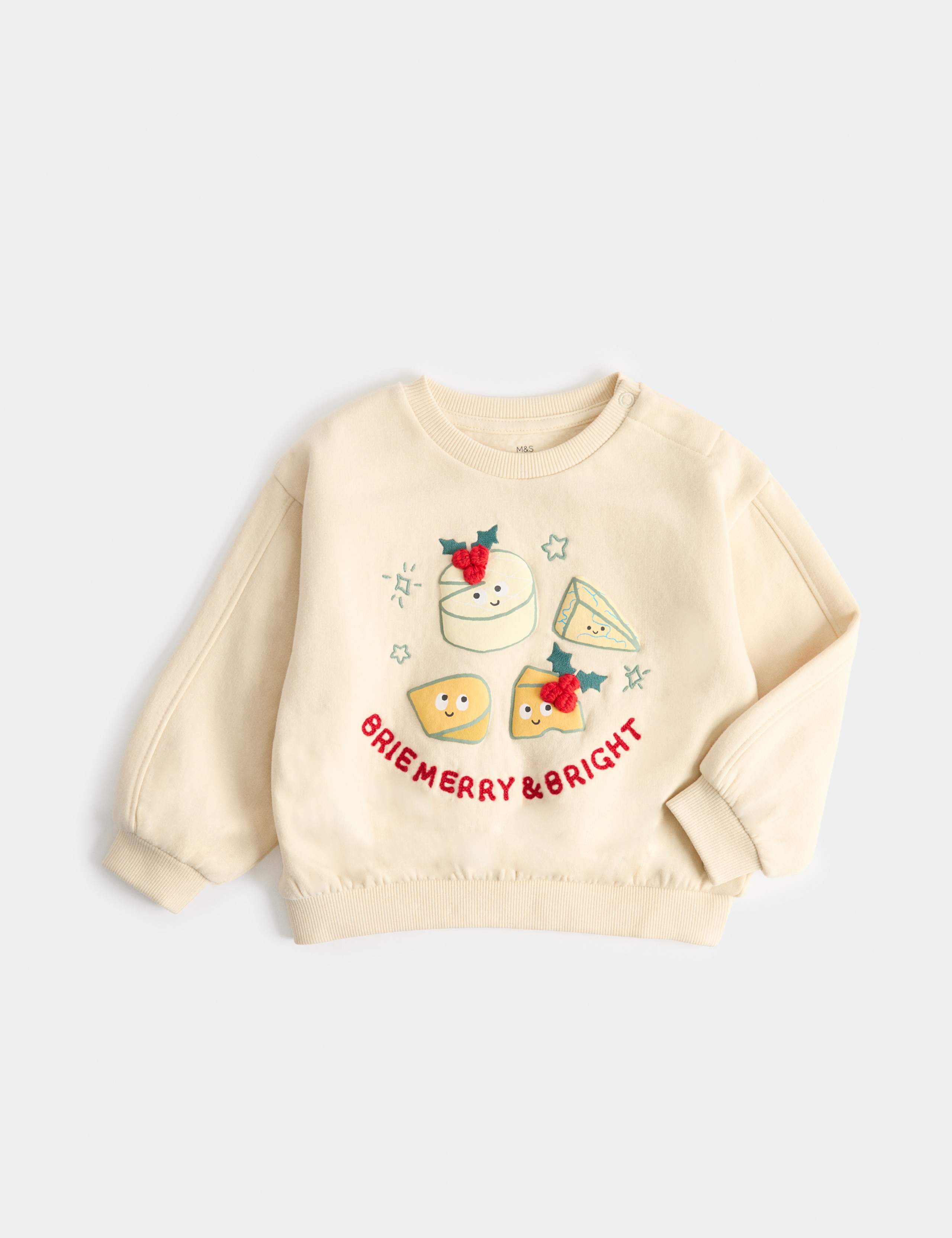 Cotton Rich Patterned Novelty Jumper