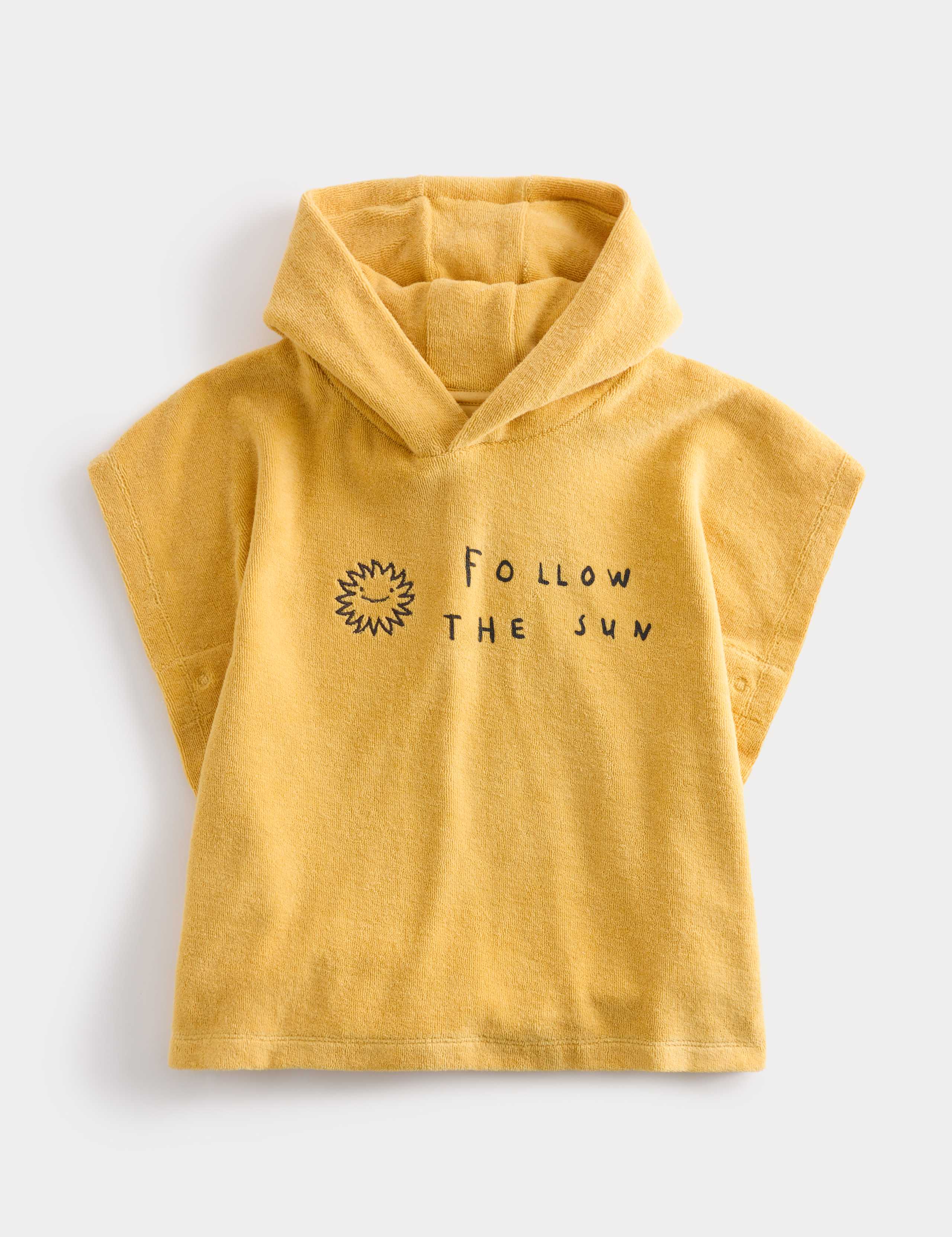 Pure Cotton Follow The Sun Poncho (0-3 Yrs)