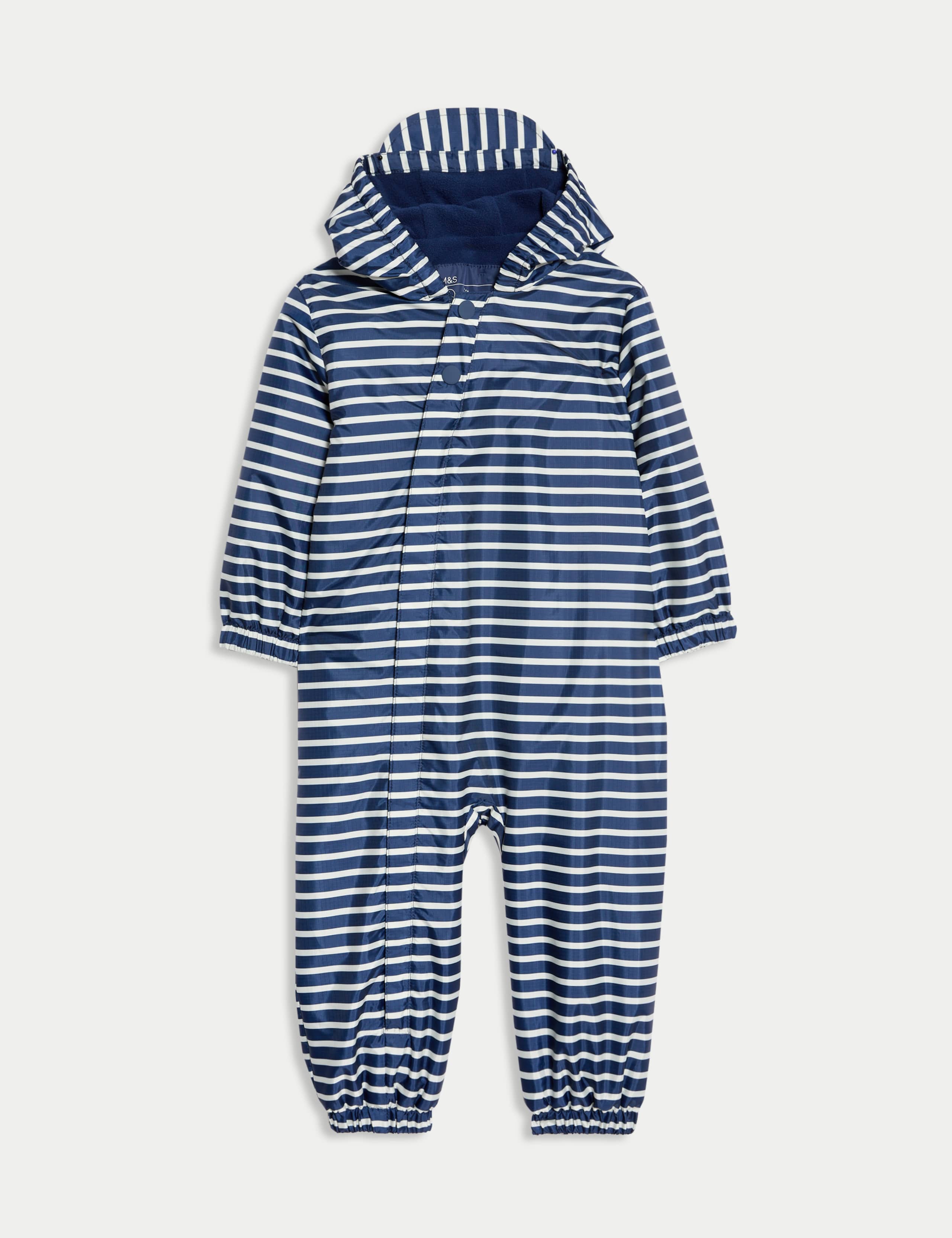 Striped Hooded Fisherman Puddlesuit (0-3 Yrs)