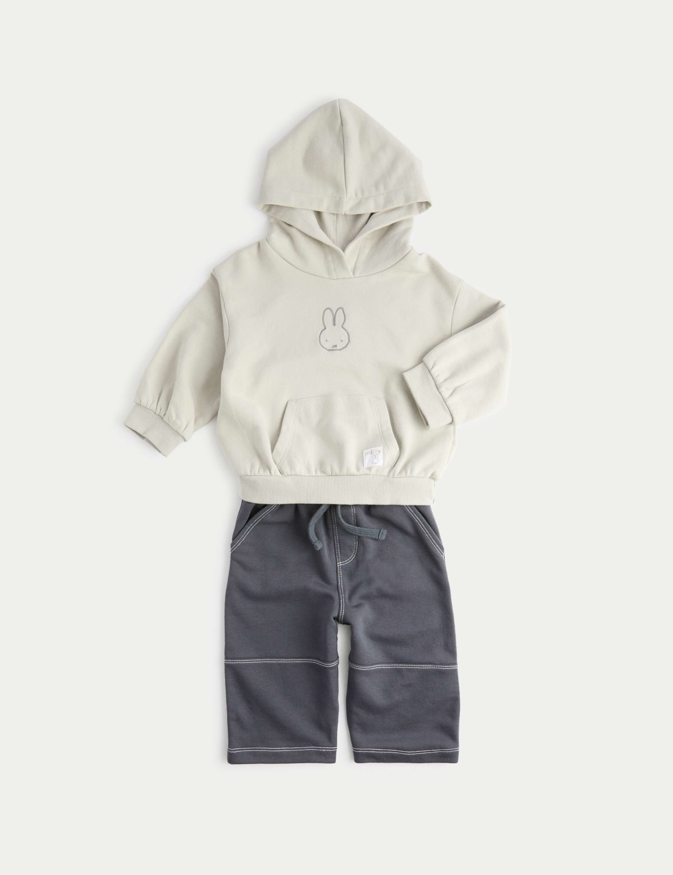 2pc Cotton Rich Miffy™ Hoodie Outfit (0-3 Yrs)
