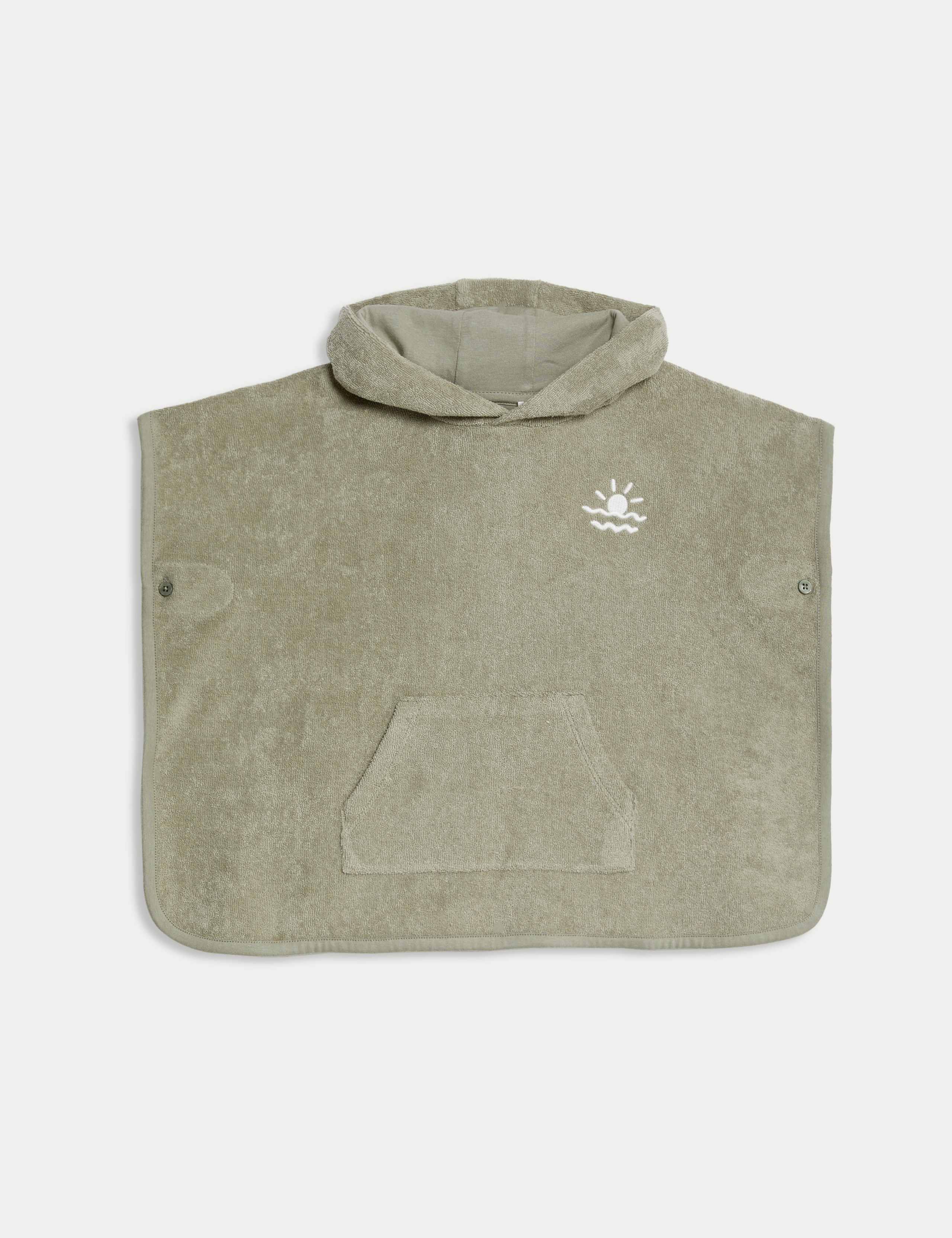 Pure Cotton Sun Towelling Poncho (0-36 Mths)