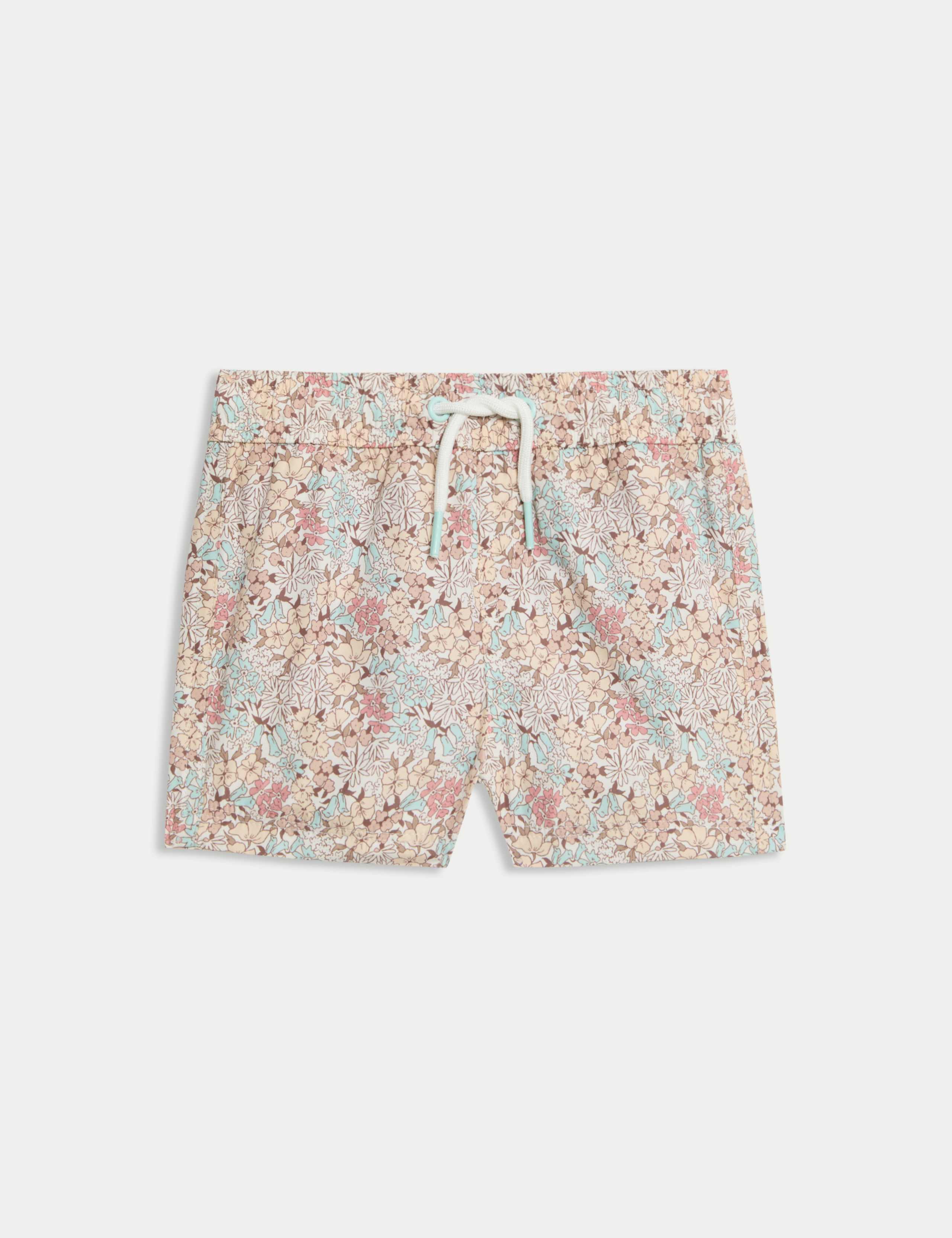 Floral Swim Shorts (0-3 Yrs)