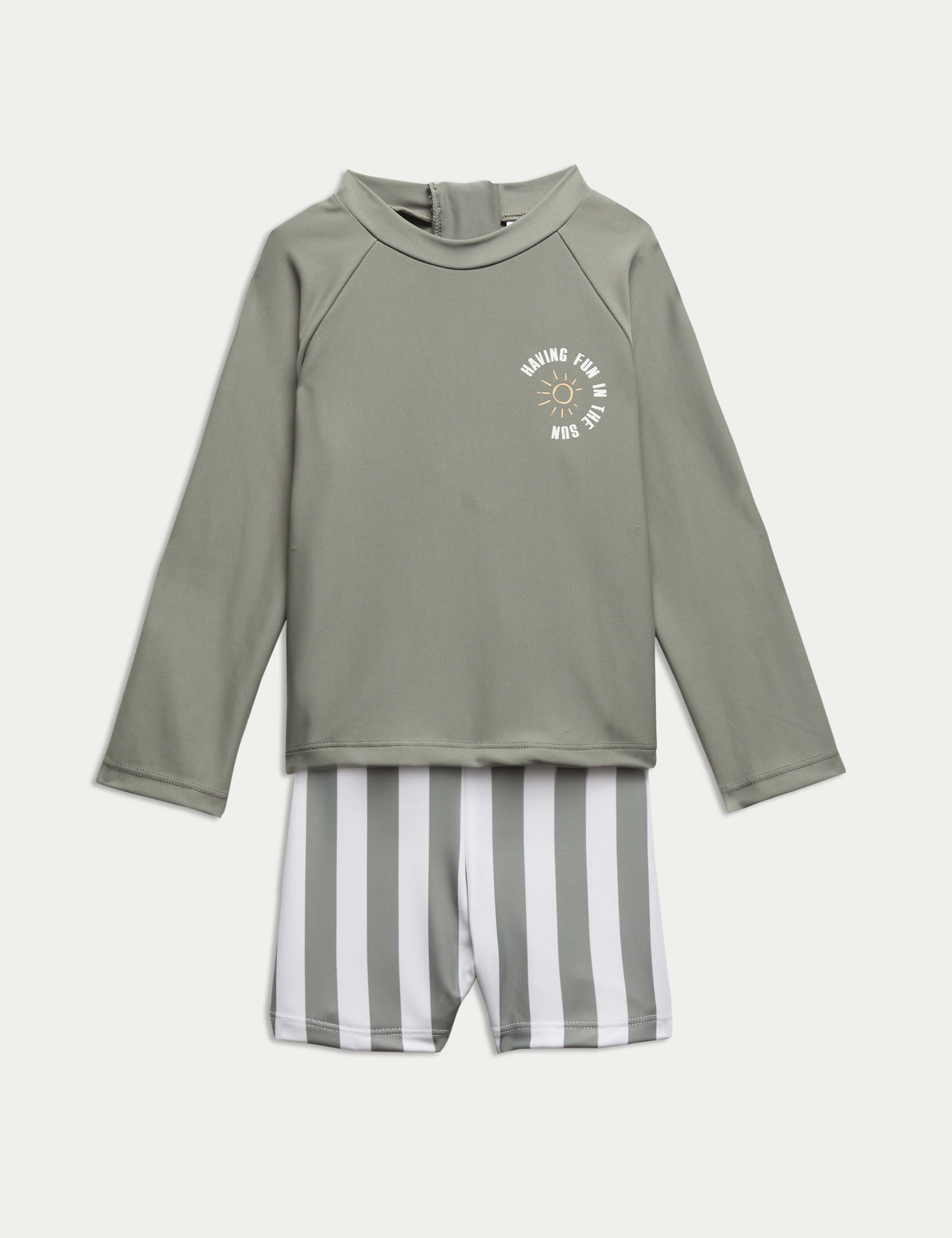 2pc Rash Vest & Swim Shorts Set (0 Mths-6 Yrs)