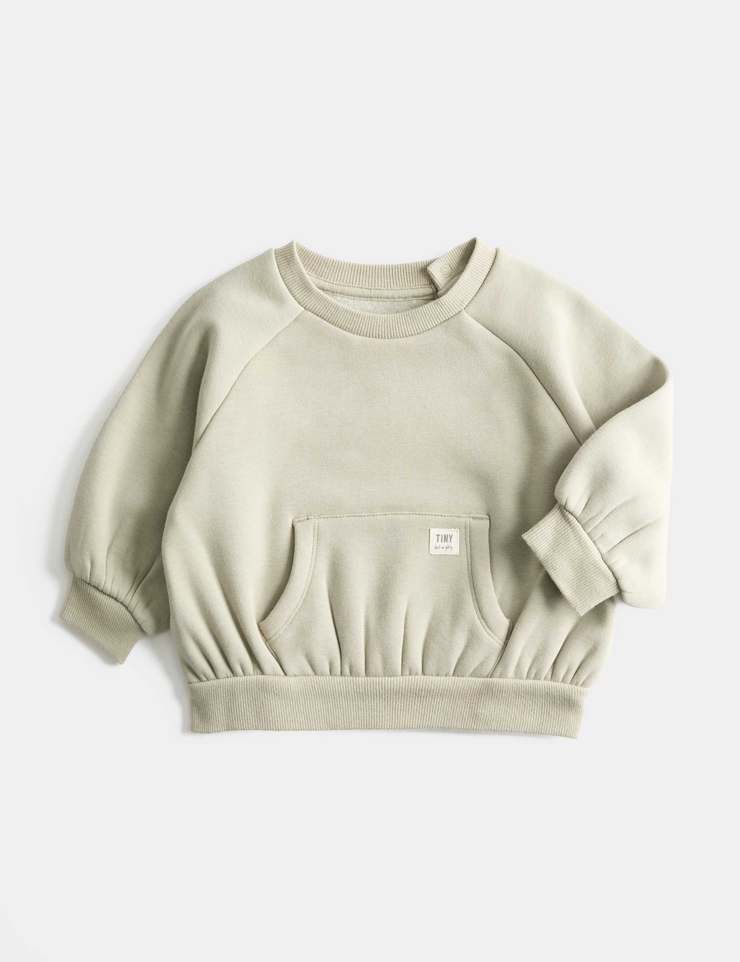Cotton Blend Fleece Lined Sweatshirt (0-3 Yrs)