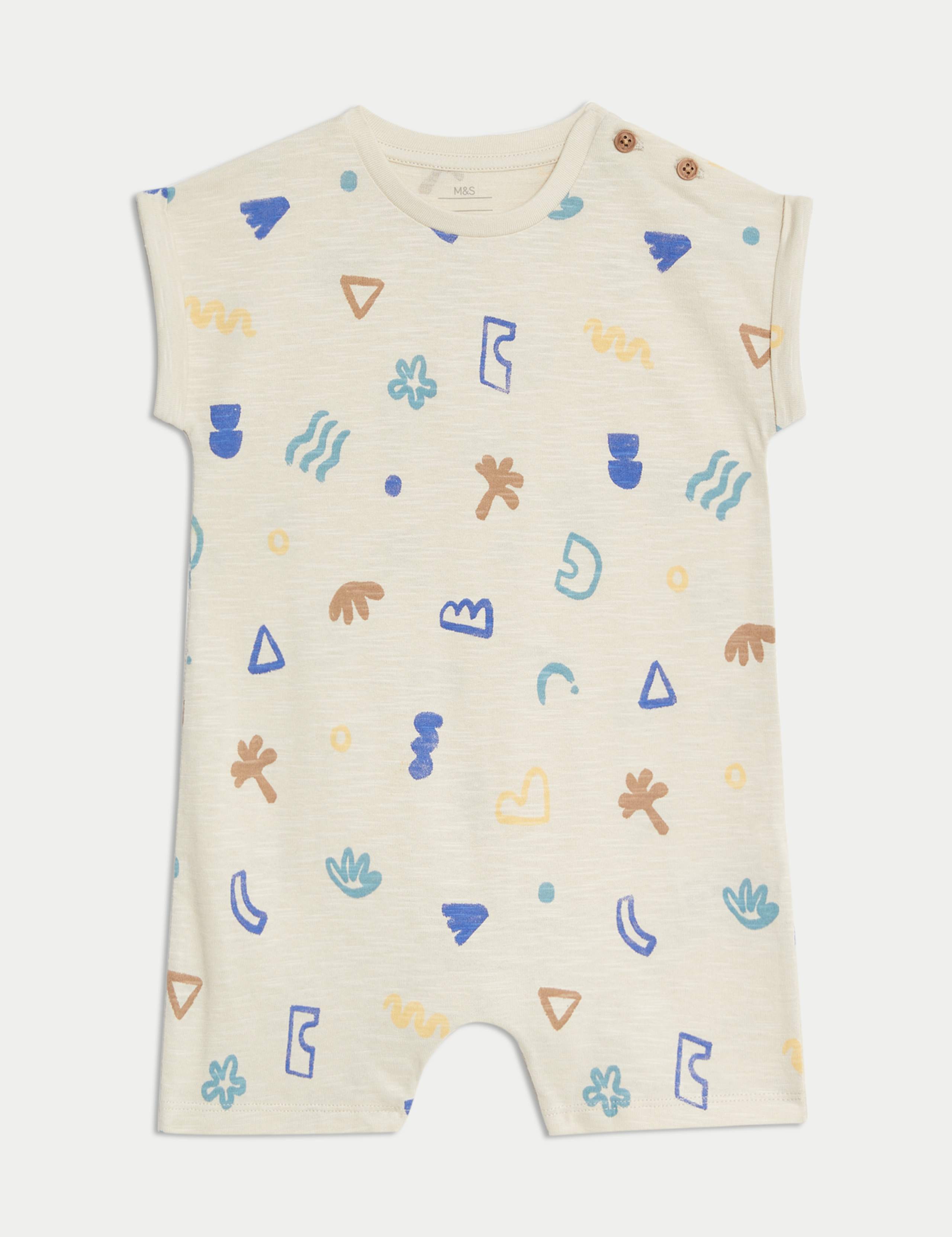 Pure Cotton Printed Romper (0-3 Yrs)