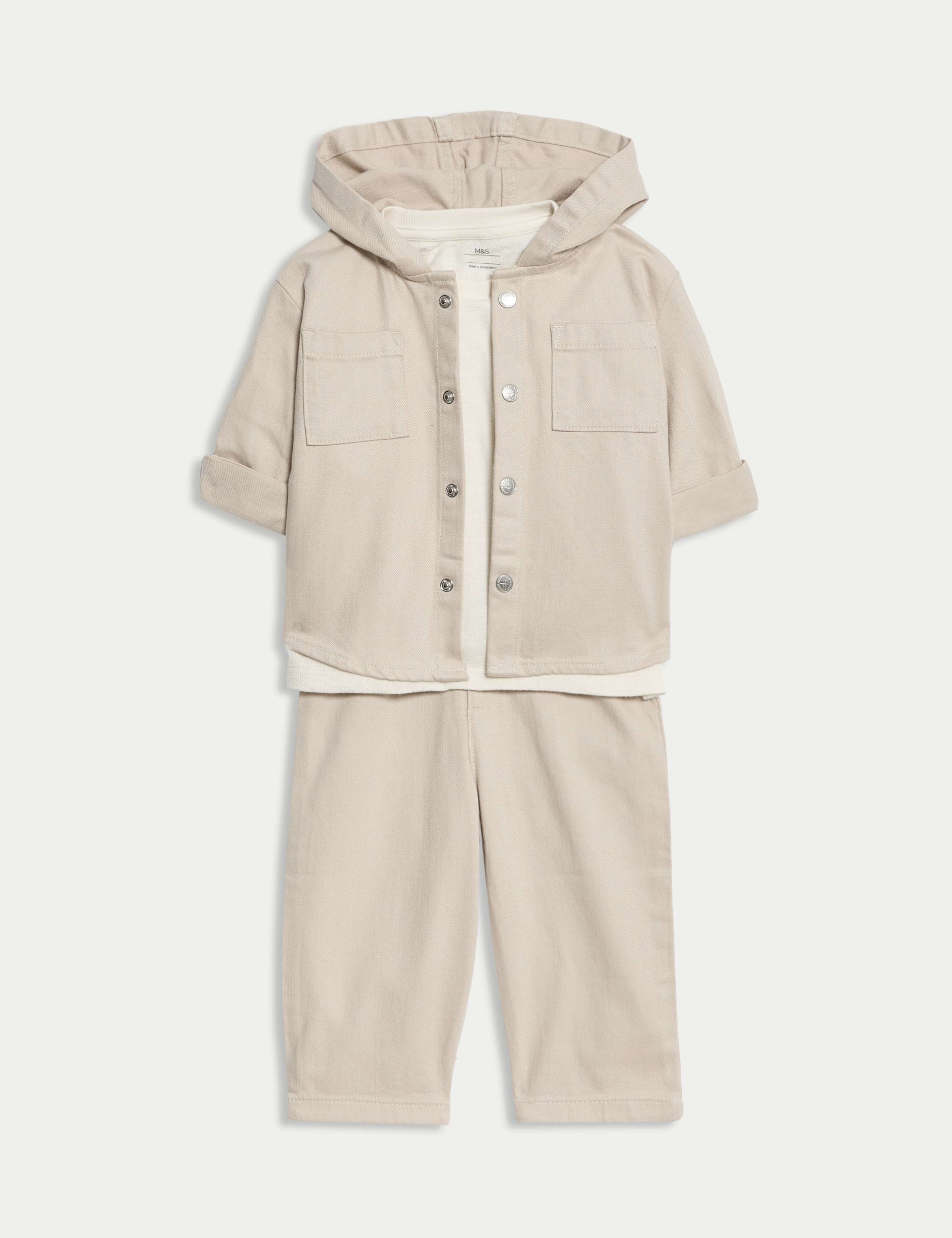 3pc Cotton Rich Outfit (0-6 Yrs)