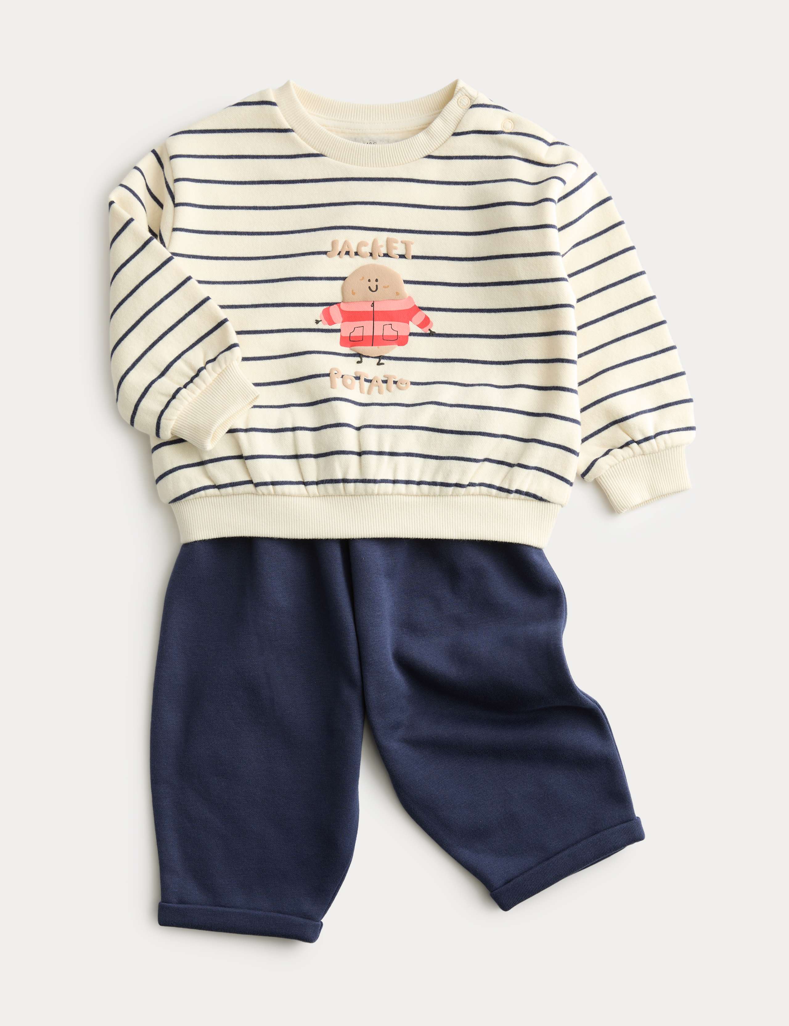 2 Piece Cotton Rich Jacket Potato Outfit (0-36 Months)