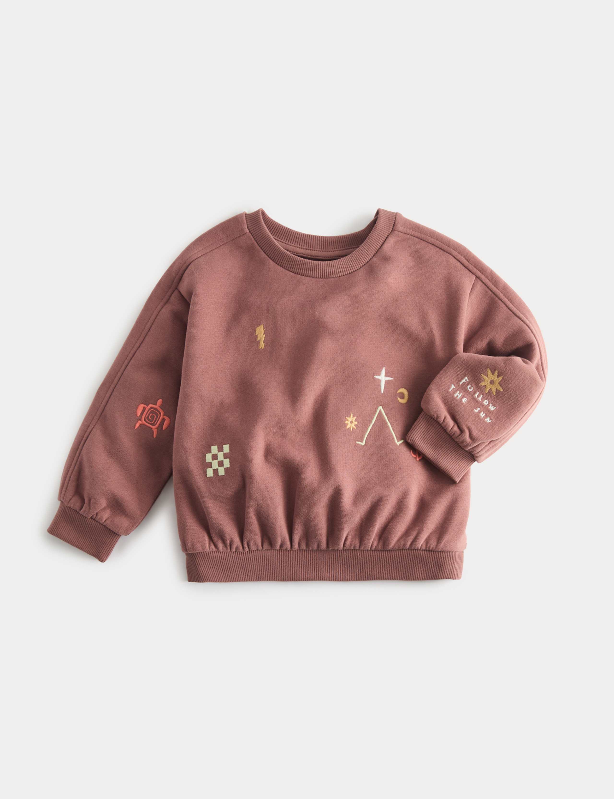 Cotton Rich Follow The Sun Sweatshirt (0-5 Yrs)