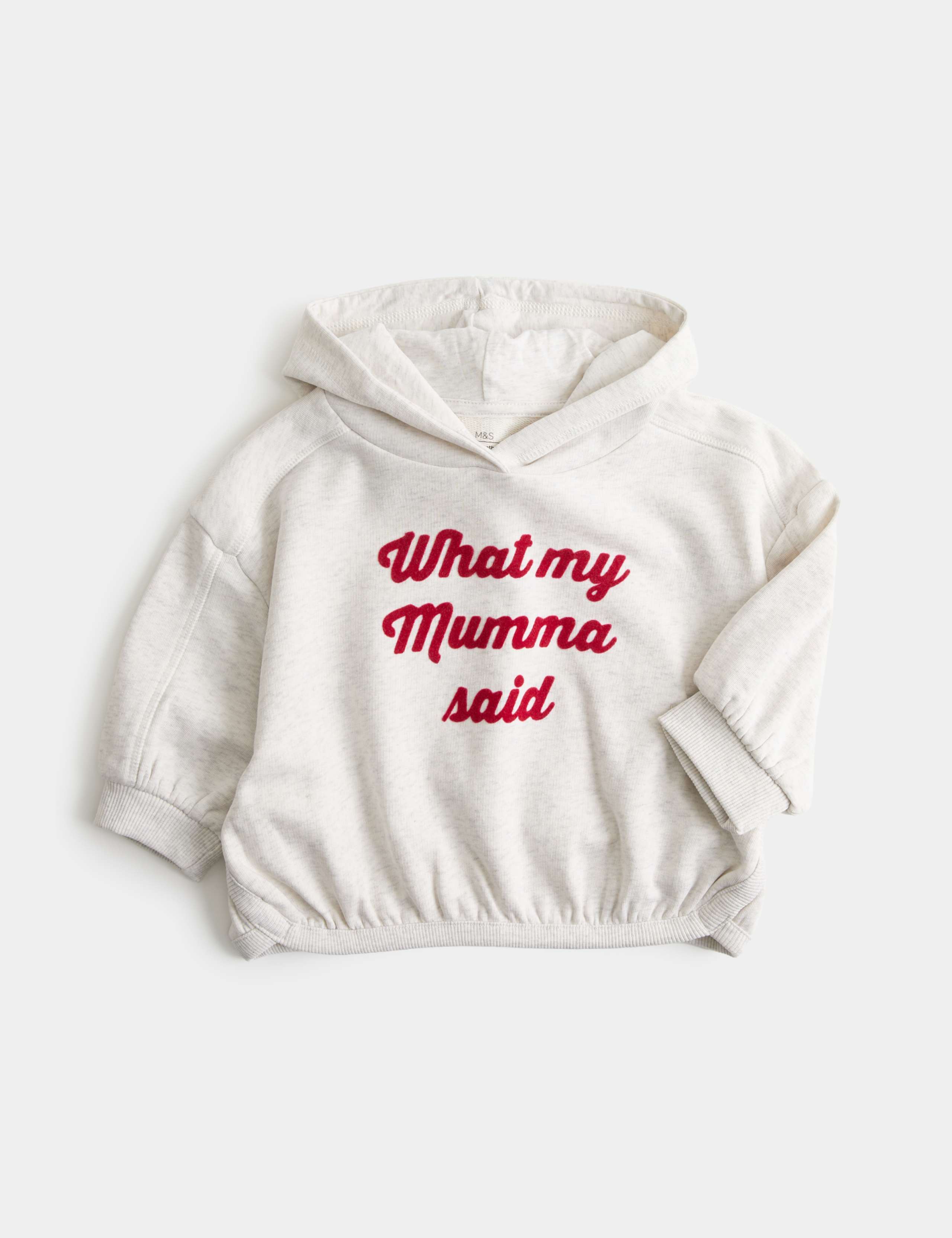 Cotton Rich 'What My Mumma Said' Hoodie (0-5 Yrs)