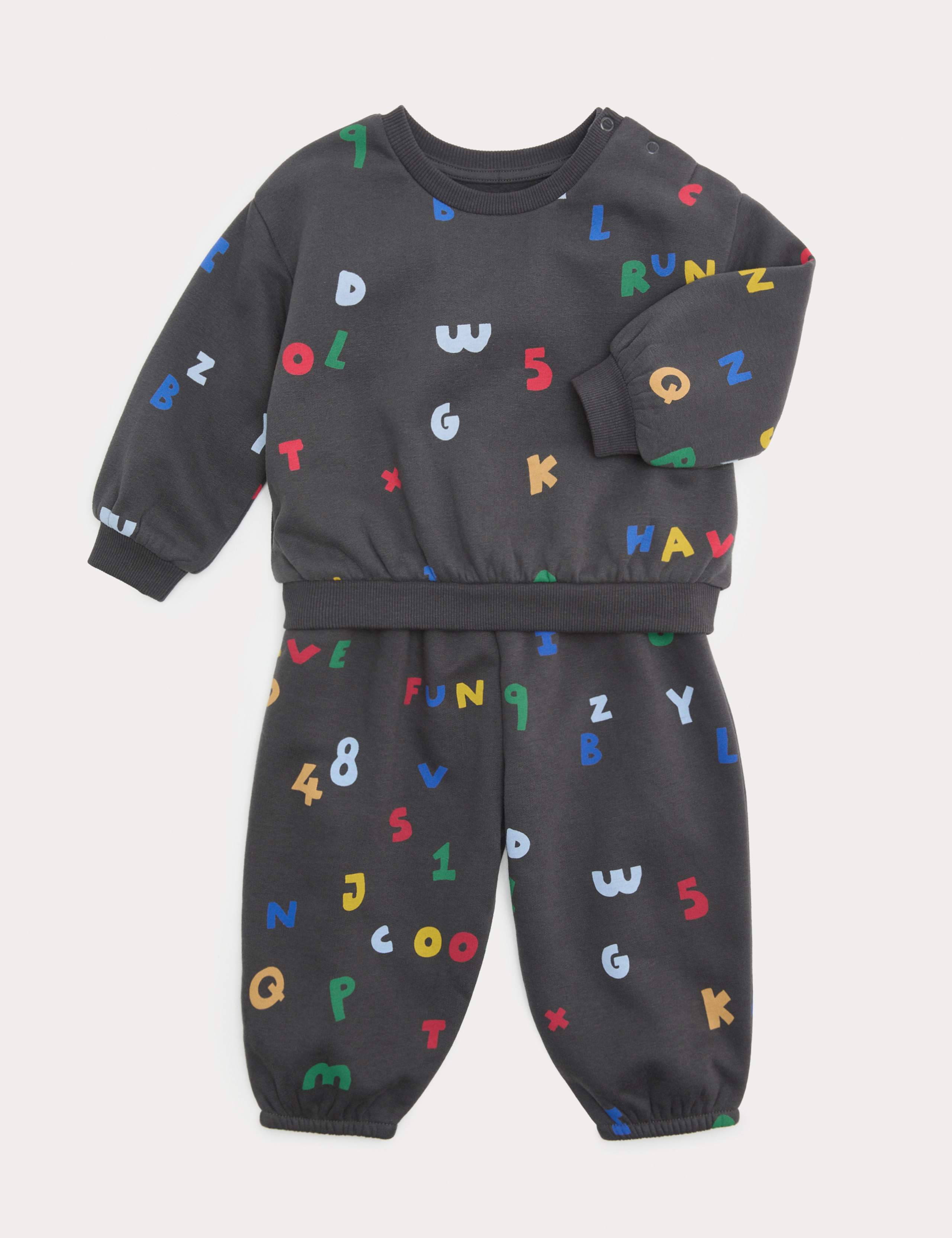 2 Piece Cotton Rich Printed Outfit (0-5 Yrs)