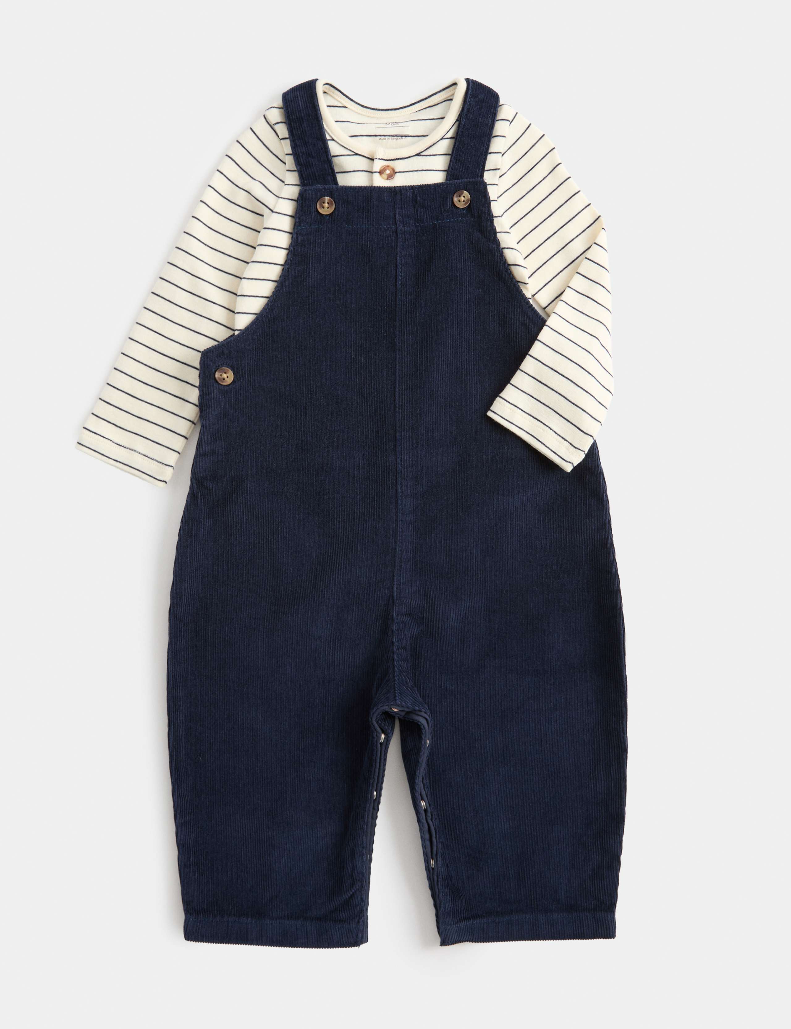 Pure Cotton Patterned Dungarees