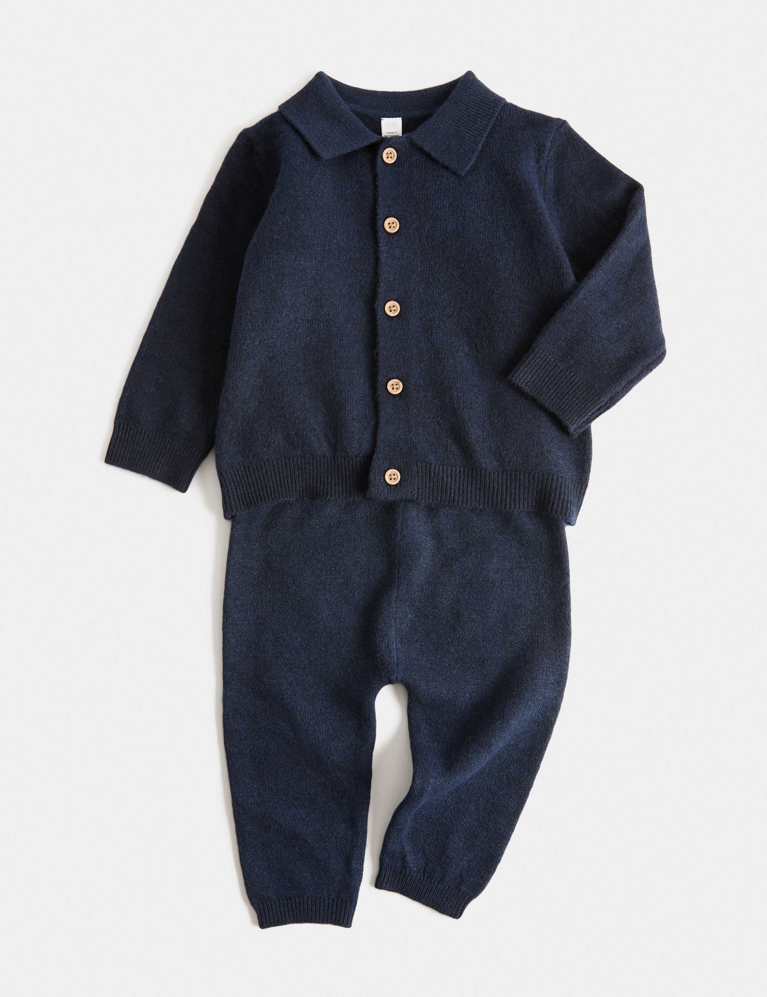 2pc Knitted Top & Bottom Outfit