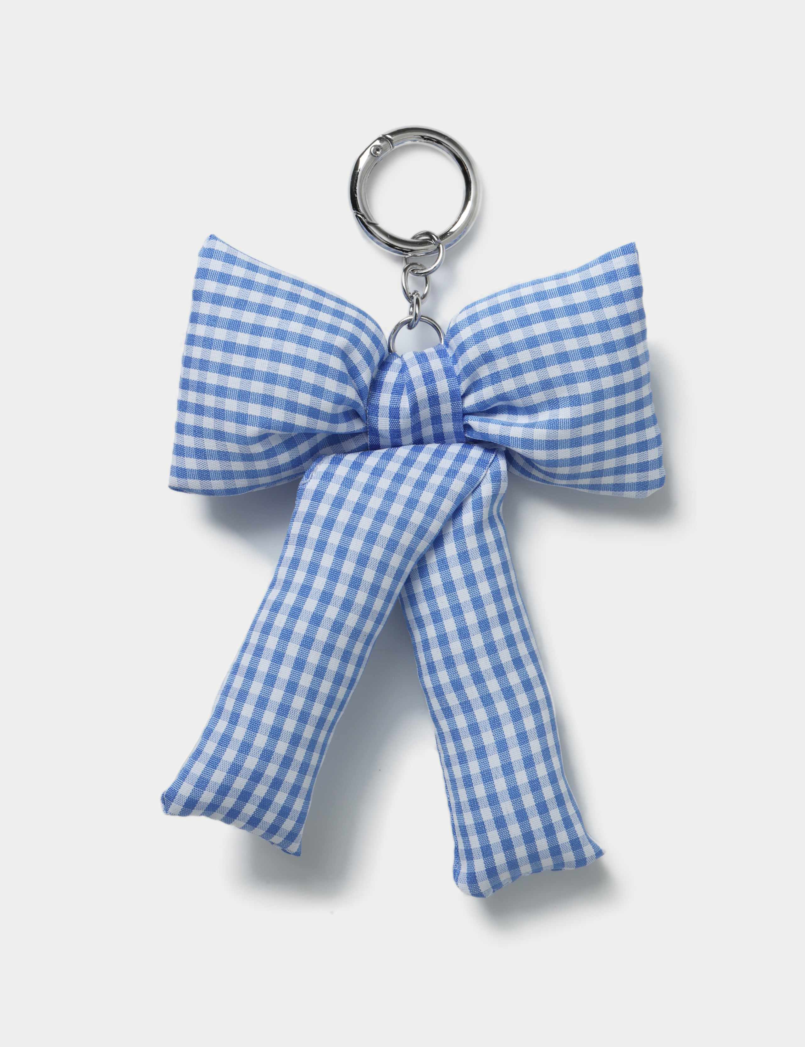 Back To School Puffy Bow Keyring
