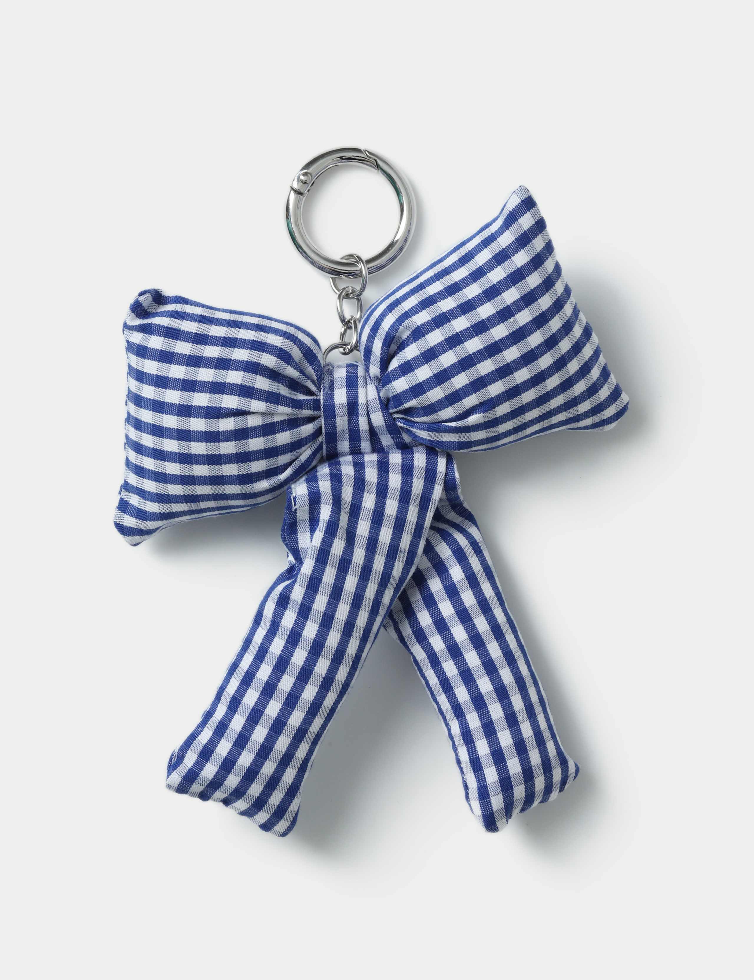 Back To School Puffy Bow Keyring