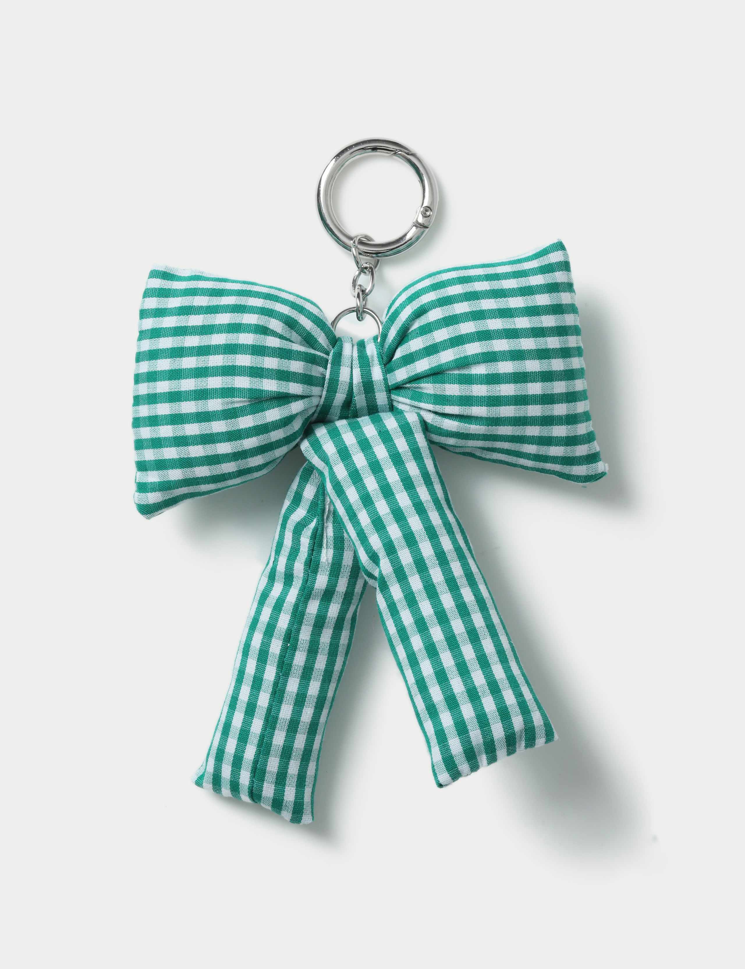 Back To School Puffy Bow Keyring