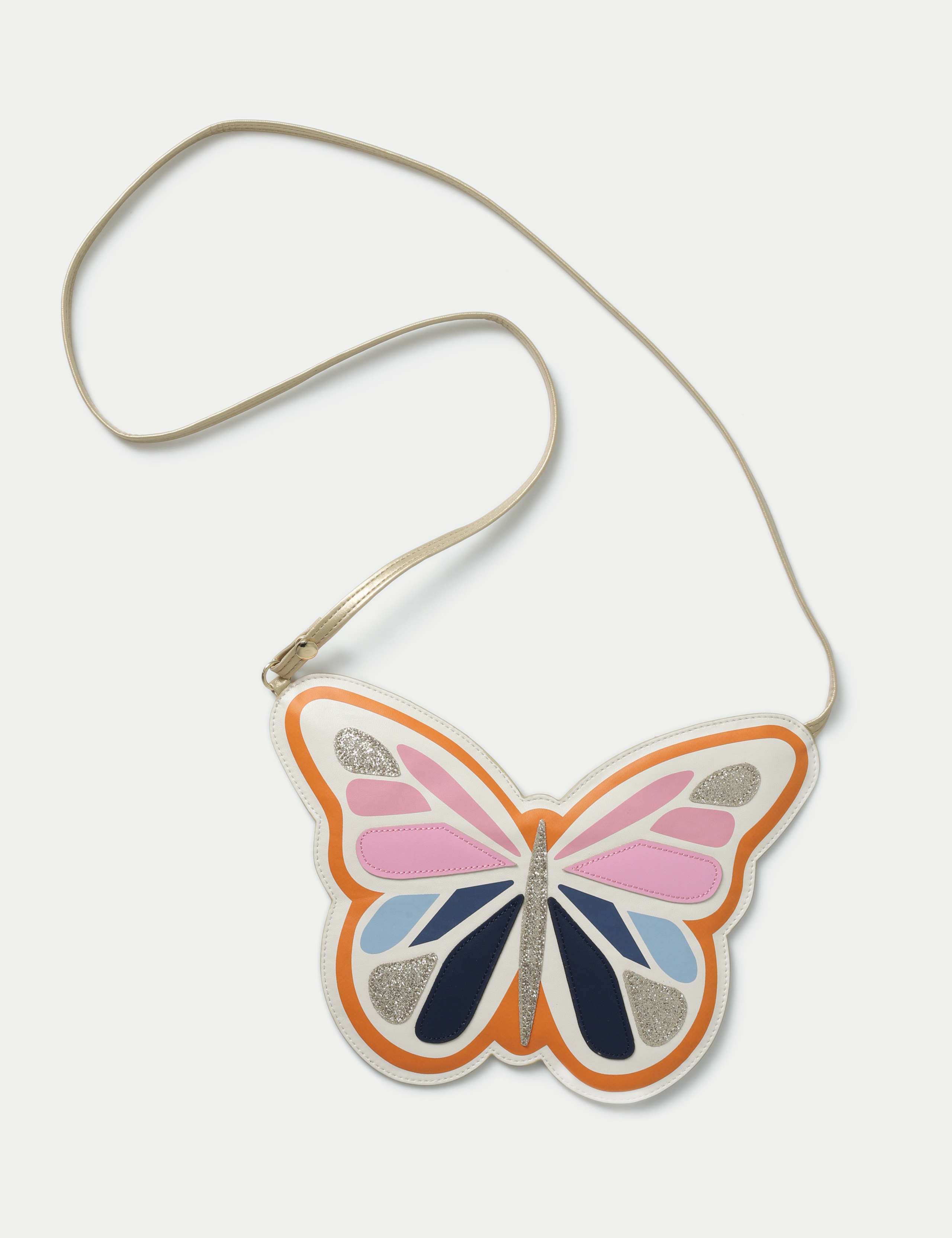 Embroidered Butterfly Bag
