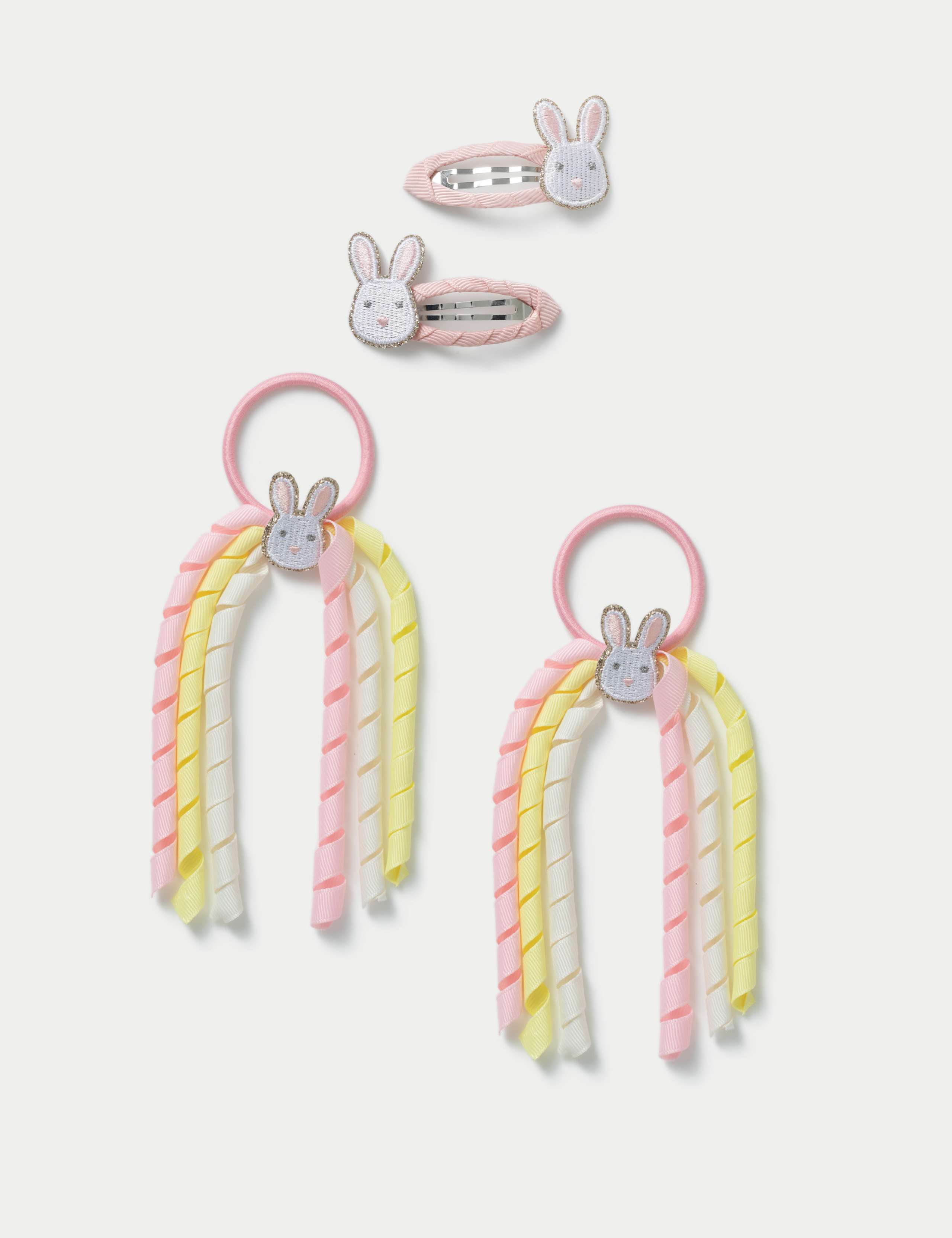 Easter Bunny Clip And Spiral Ponio