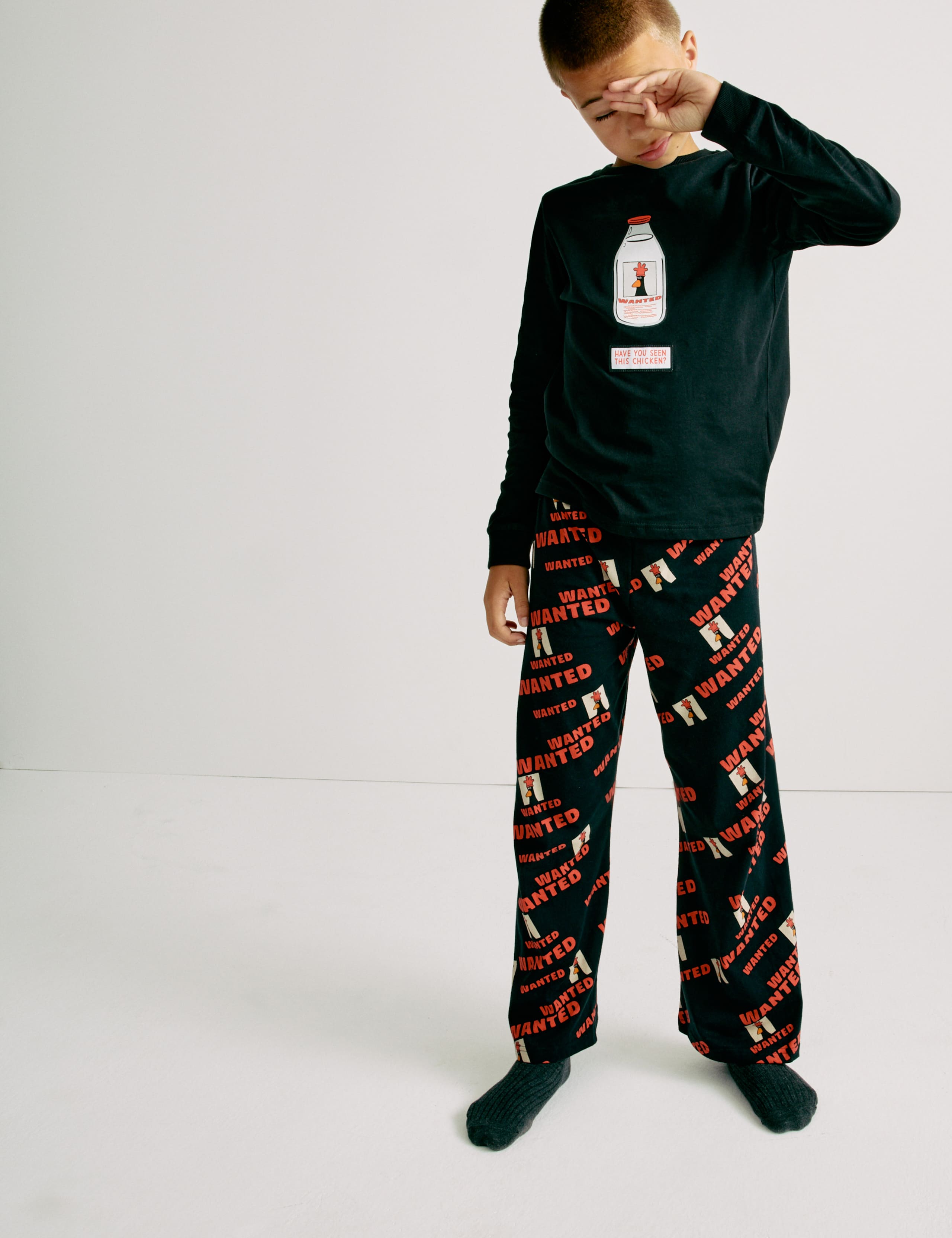 Pure Cotton Wallace & Gromit™ Pyjamas (6-16 Yrs)