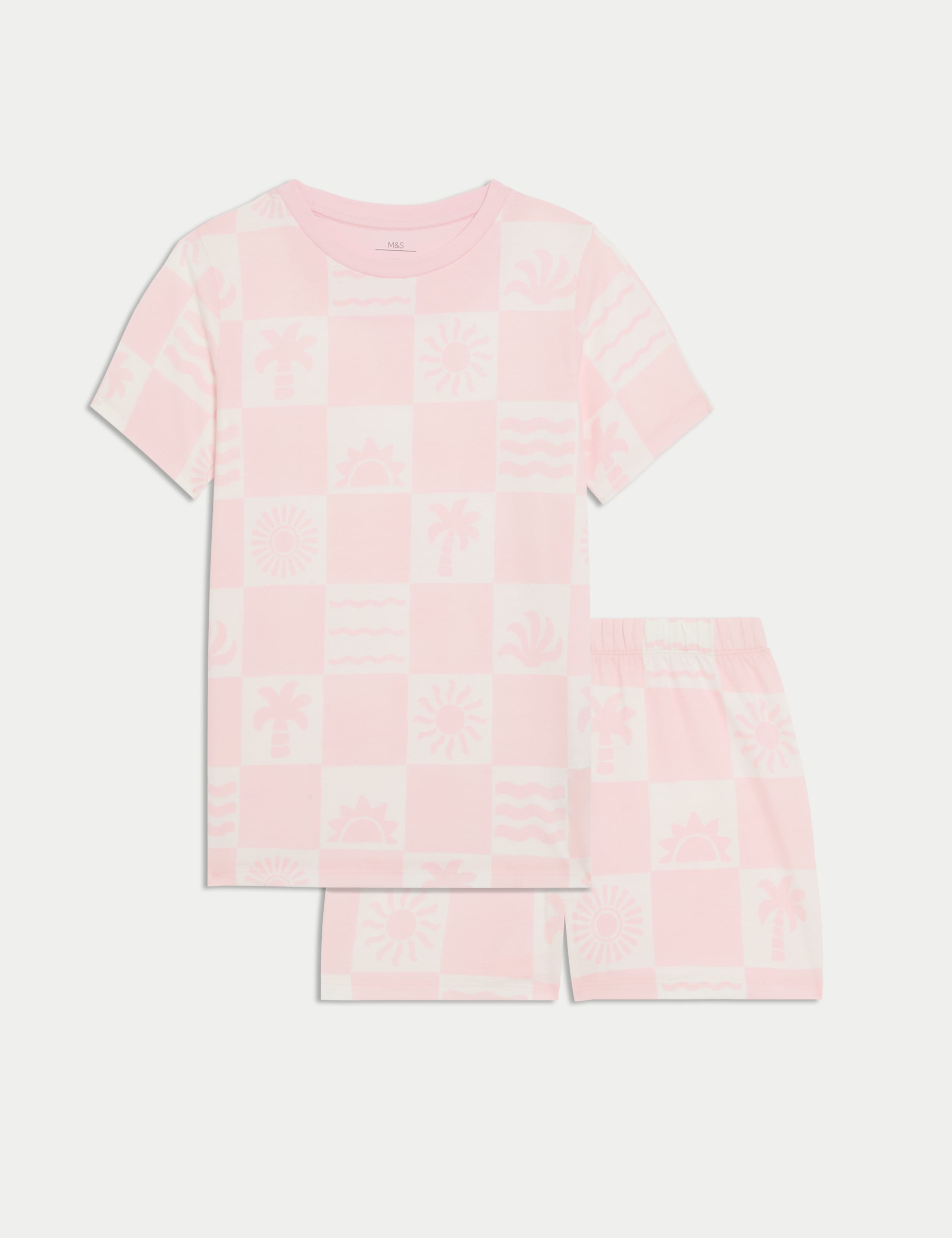Pure Cotton Holiday Print Pyjamas (1-16 Yrs)