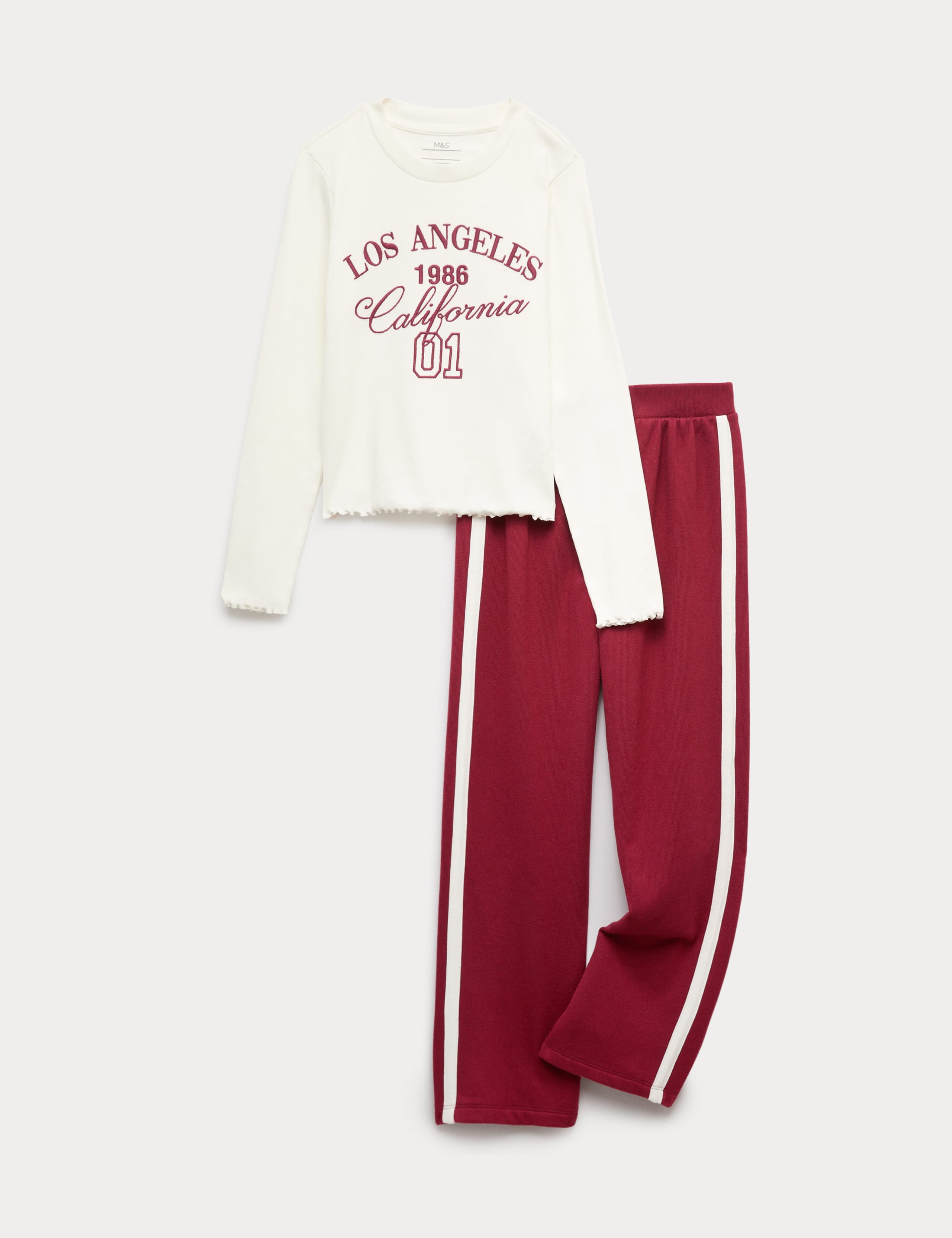 Cotton Rich Velour Graphic Pyjamas (1-16 Yrs)